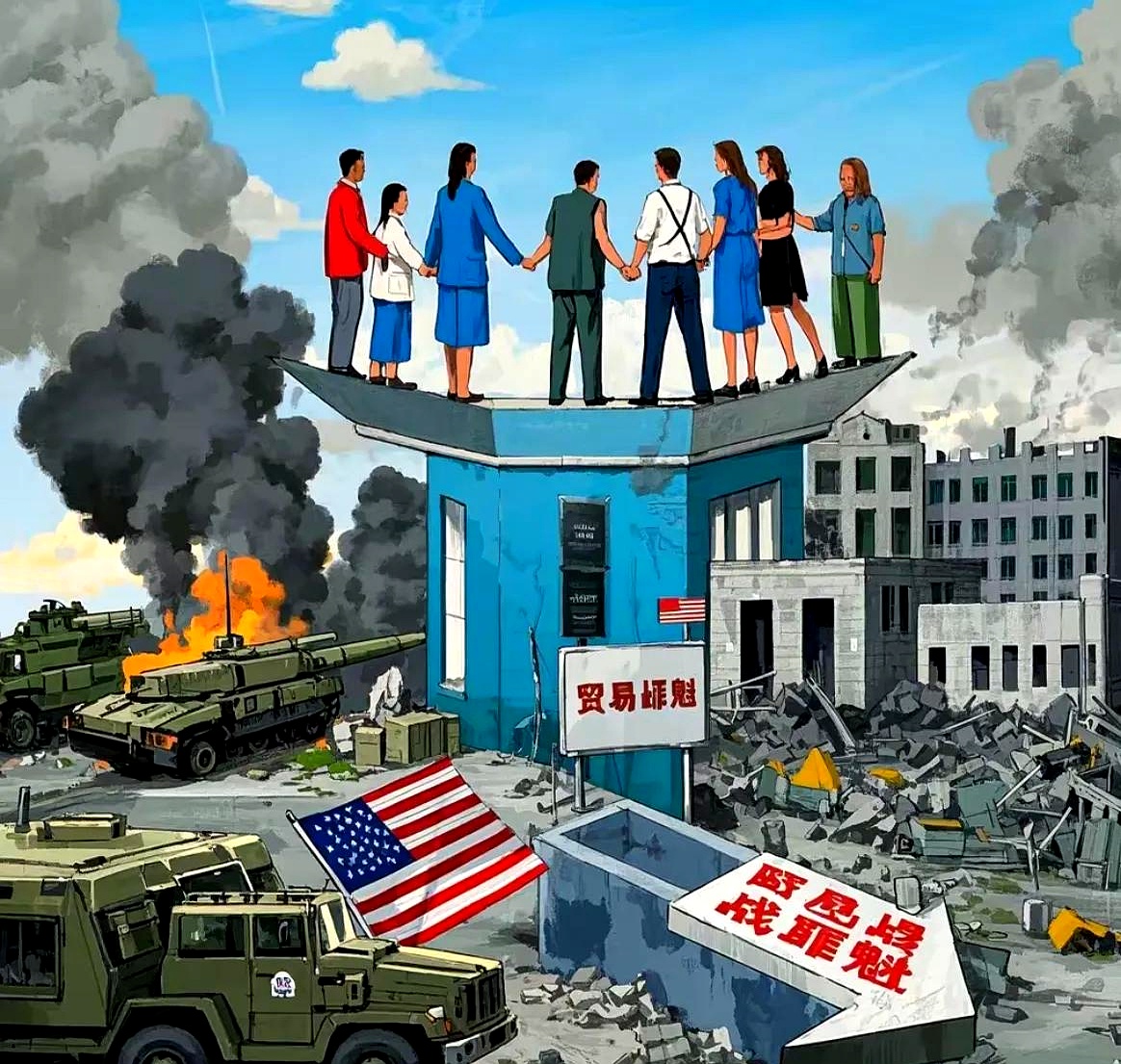 三大巨头 争夺战 全球相关图片3