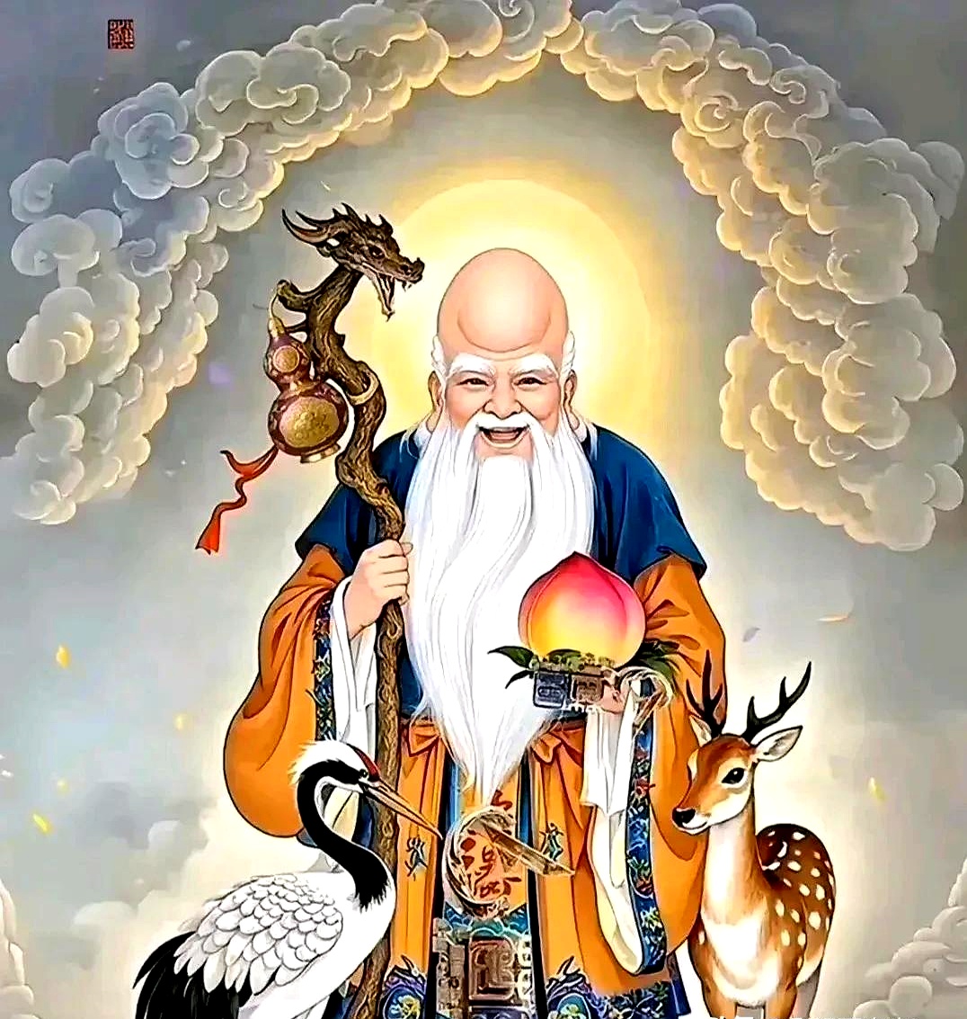 孩子指着奶奶家墙上寿星画像说那是"坏蛋"