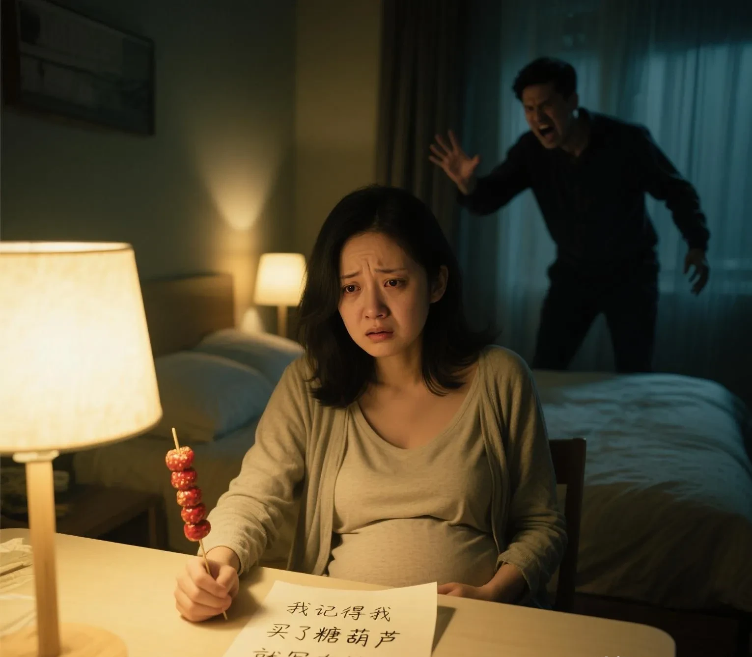 怀孕四个月那会儿,他每天出门上班前都要打开冰箱,用手一点点数着苹果