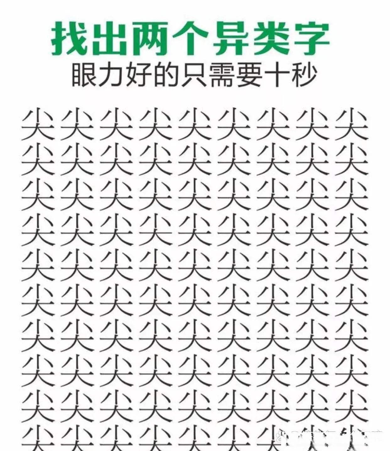 眼力测试:给你30秒,看谁能最快找出图中的"卧底"