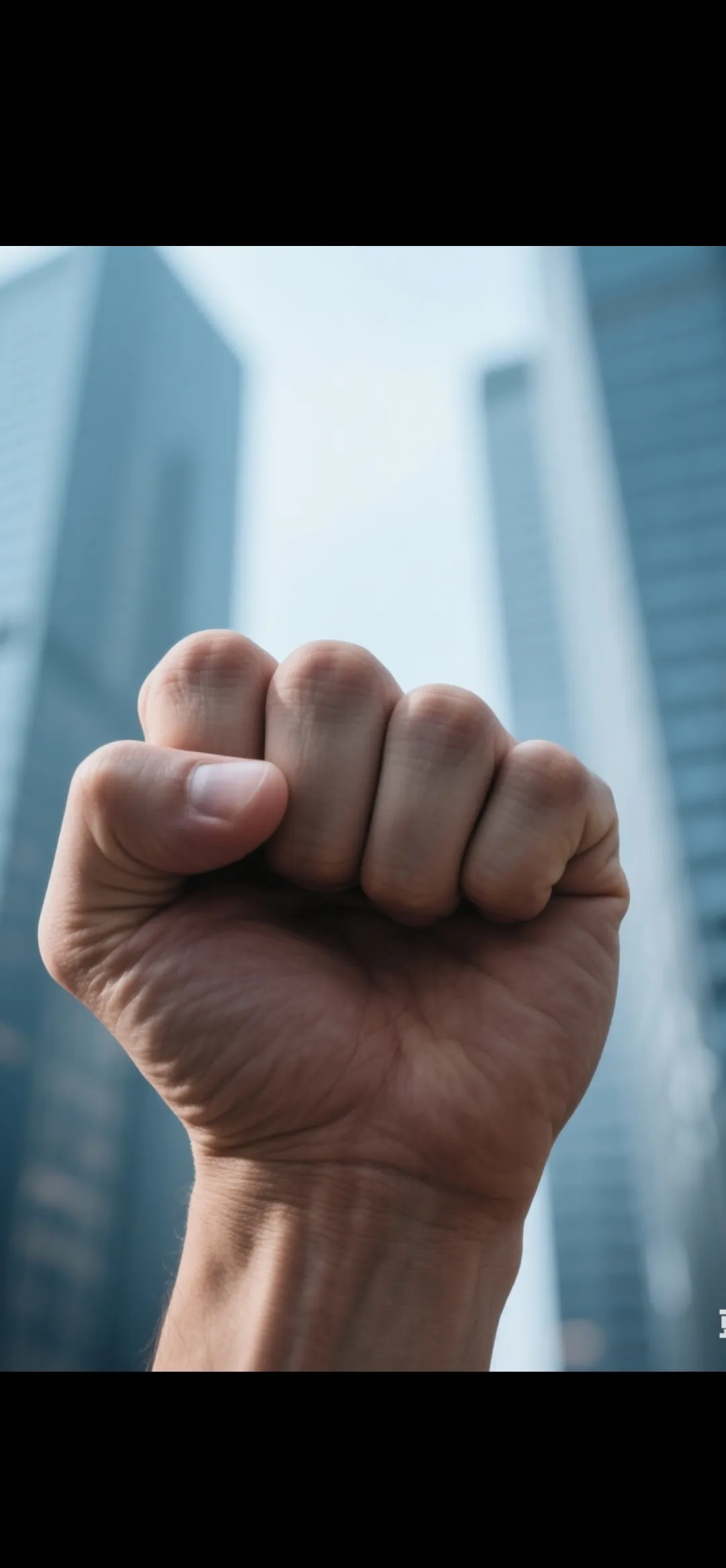 做到行业前20%,收入就能碾压多数白领一只手努力的图片坚强的手势图片