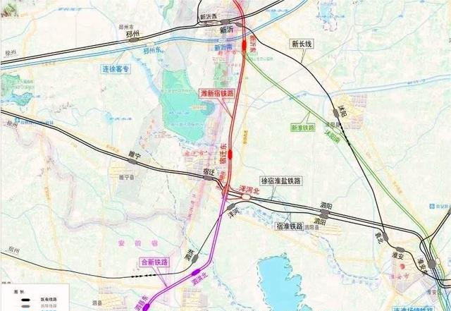 合宿,新淮,连宿蚌,宁宿四条高铁线路正在规划或建设中,其中合宿高铁