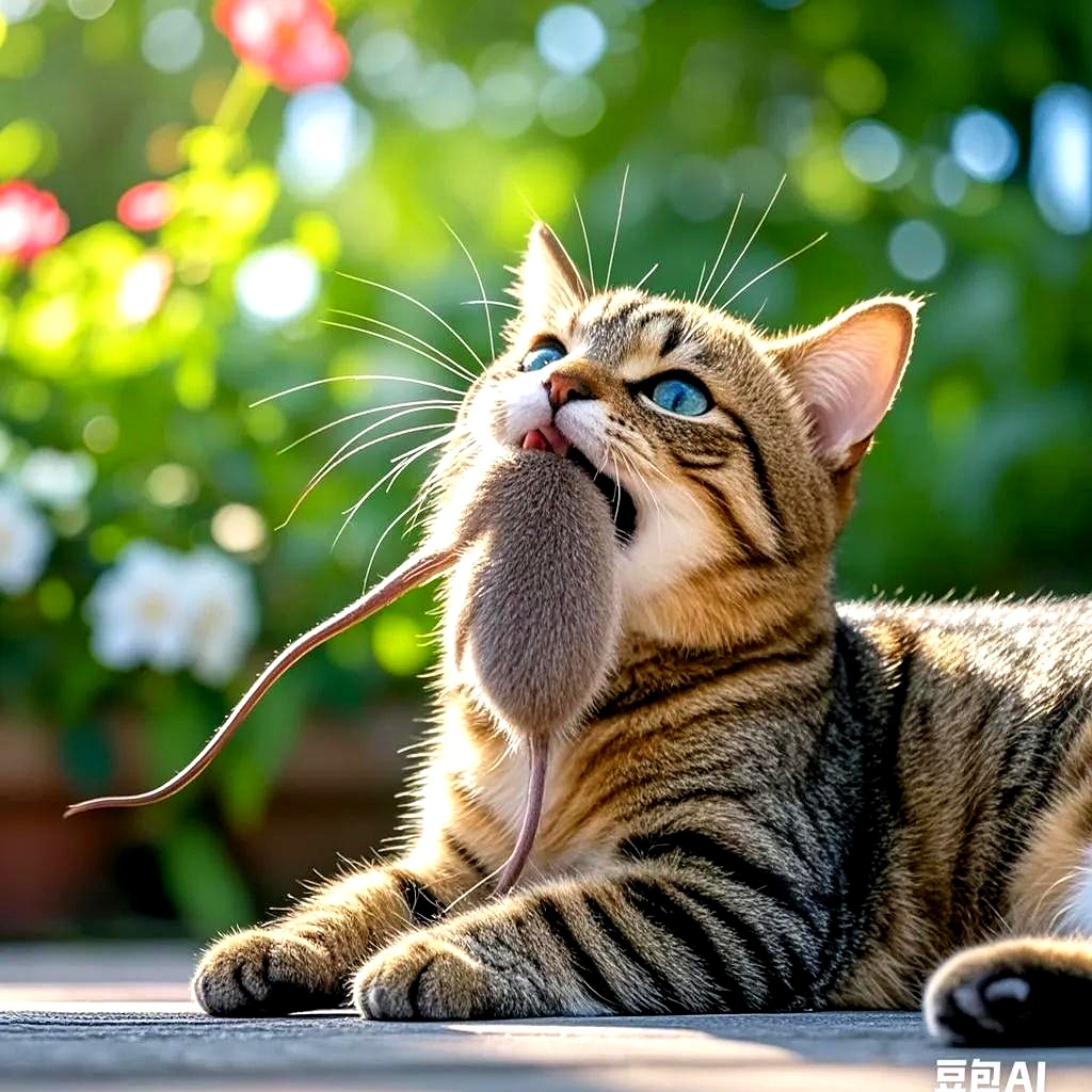 学名中华狸花猫,国外称为中国龙猫,它的祖先可追溯到数