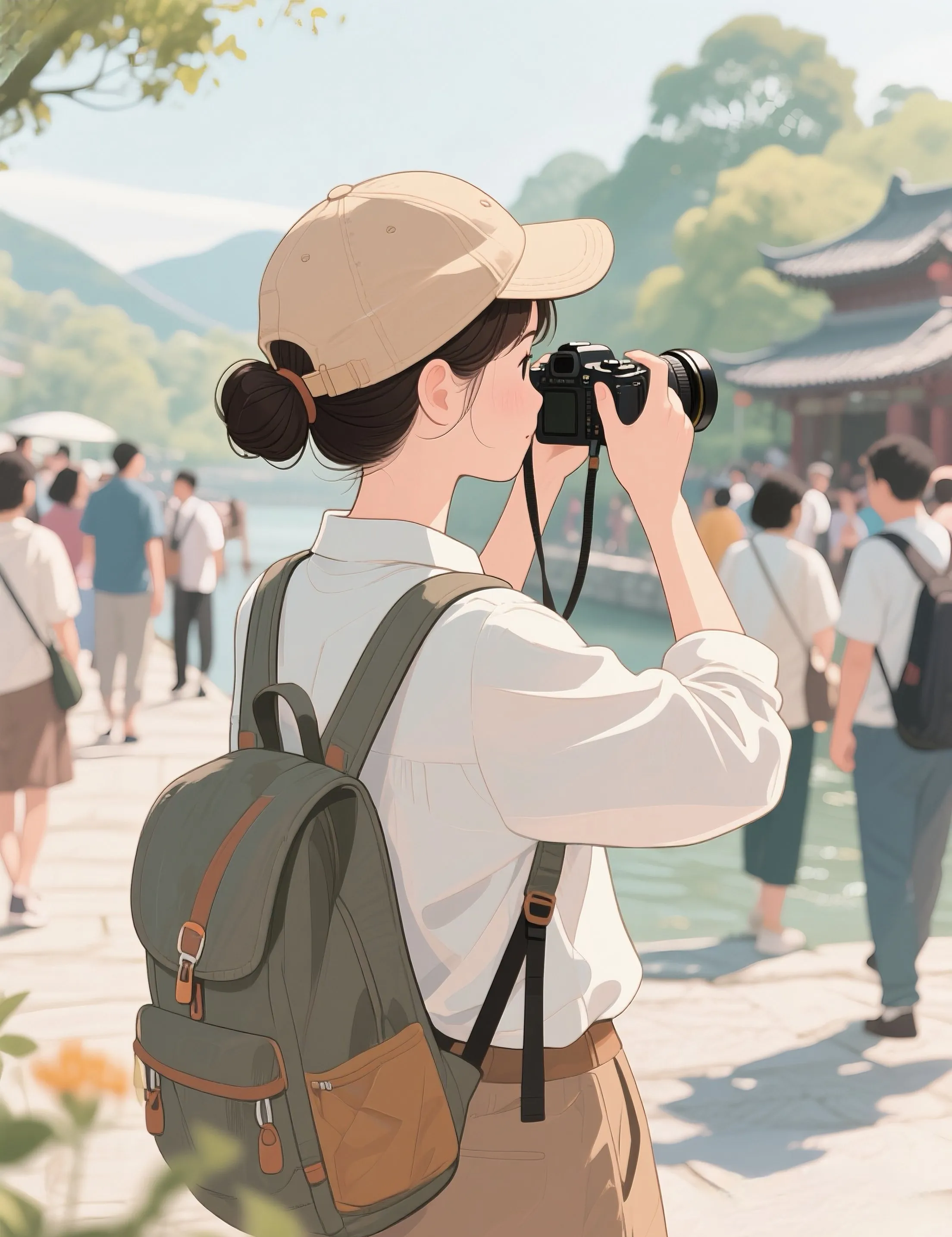 以后我再也不想出去旅游了,给多少钱都不去!