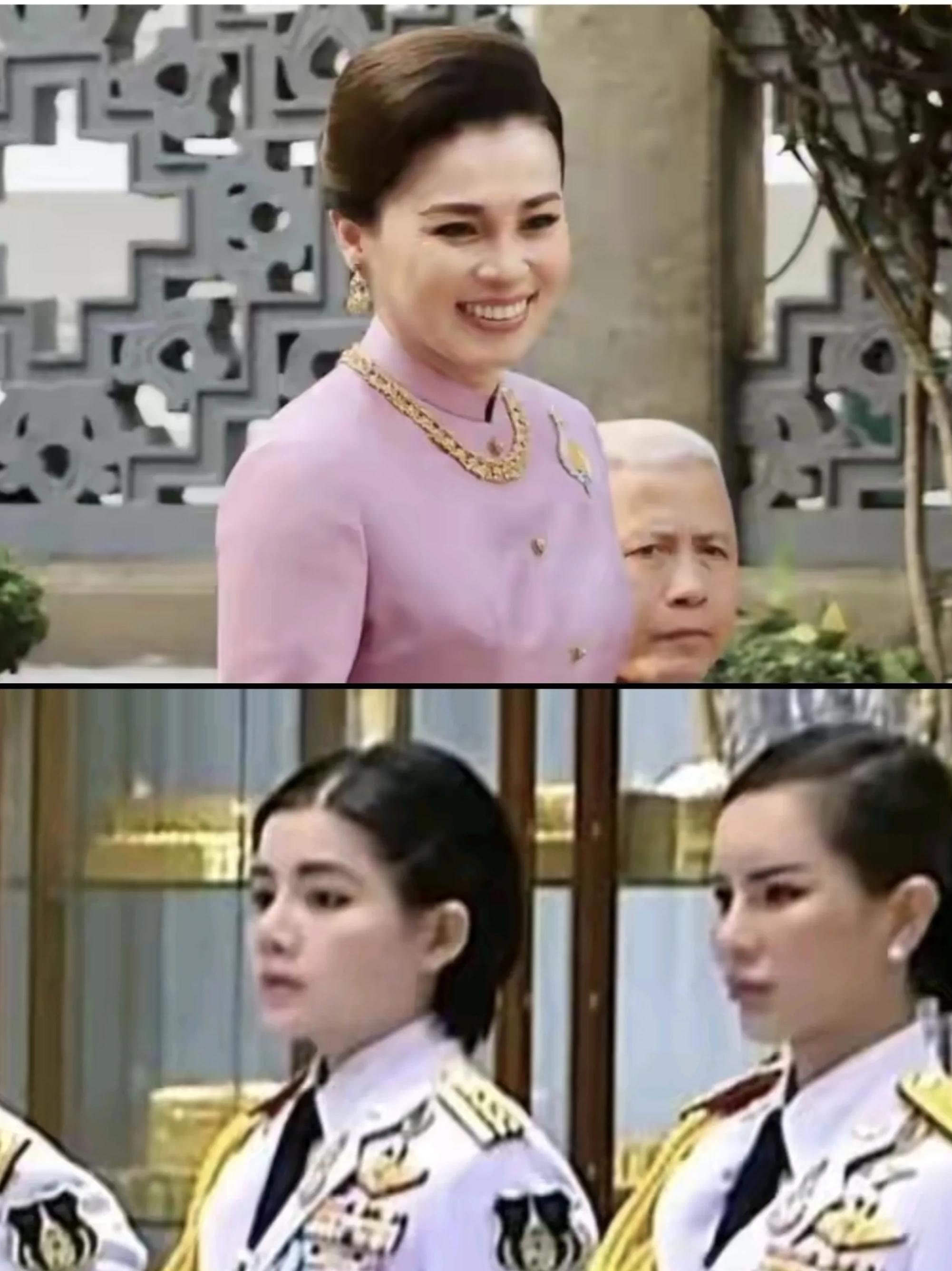 左边是法国第一夫人布丽吉特 比马克龙总统大了将近30岁,备受宠爱