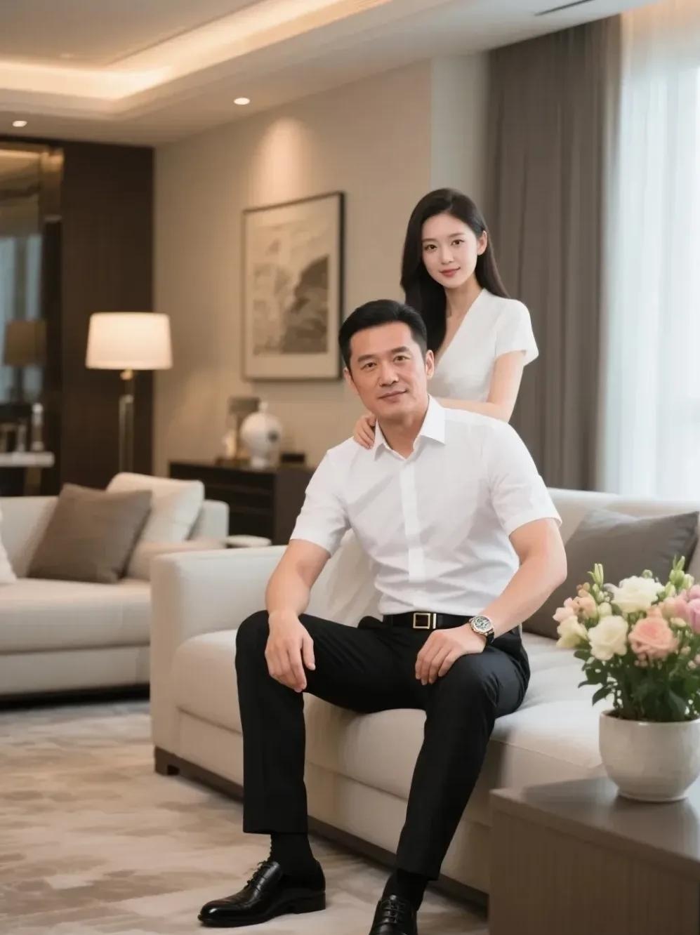 二婚夫妻,相差16岁的爱情