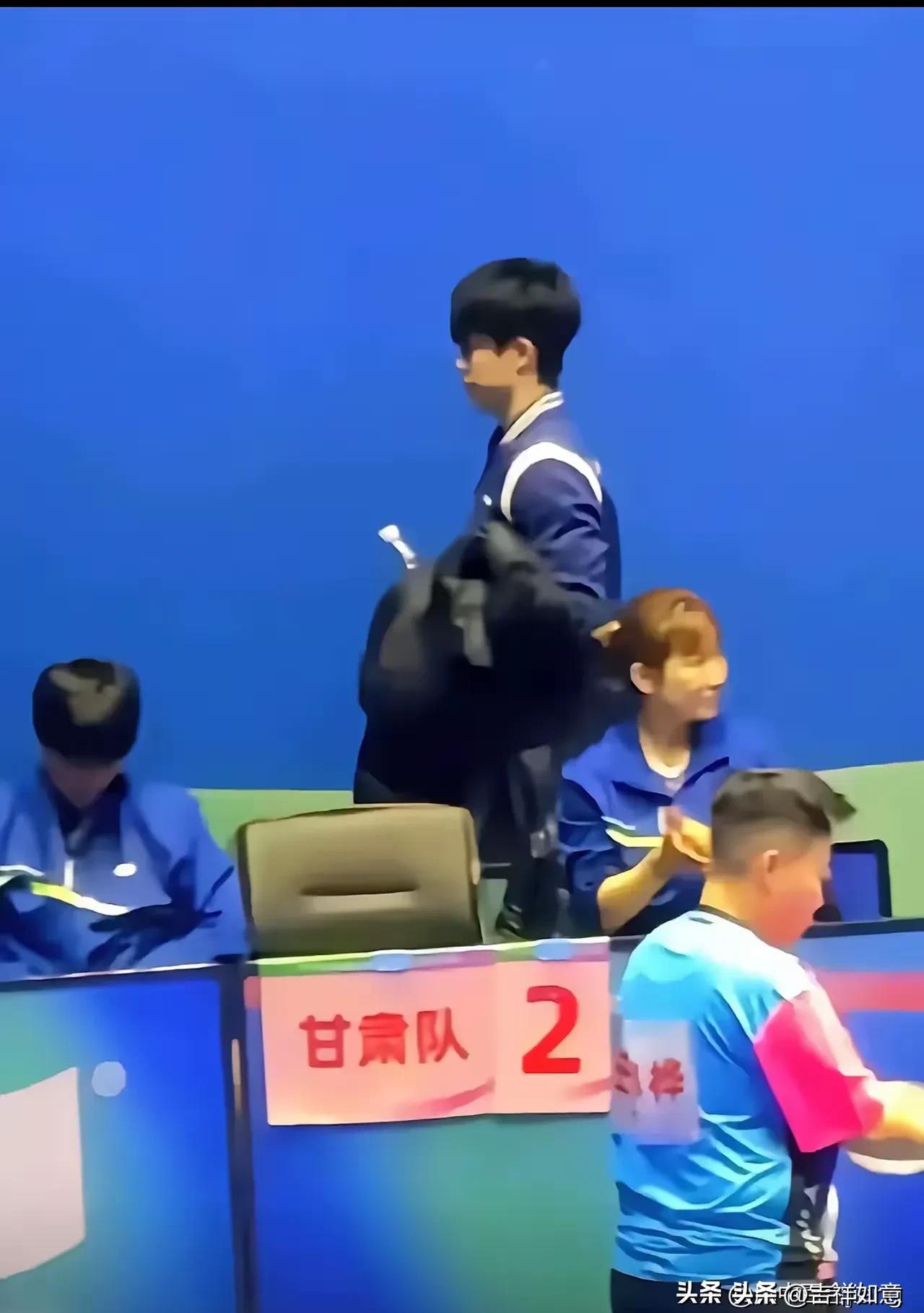 岁的小男孩和锻醭 郭琳微博王楚钦与郭琳微博截图王楚钦前女友郭琳
