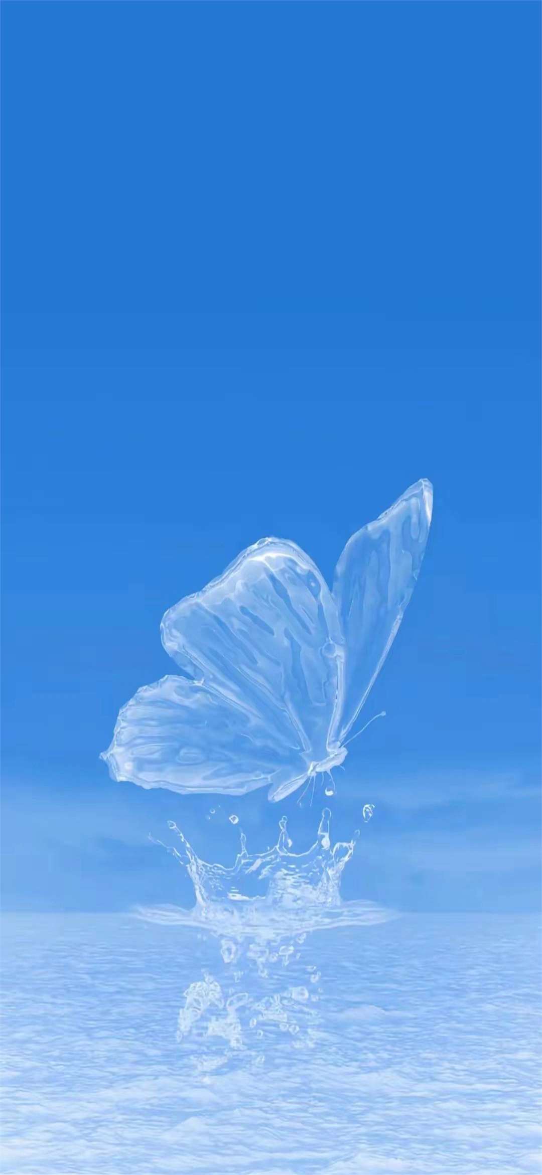 精美的淡蓝色的壁纸屏保手机背景墙的图片!