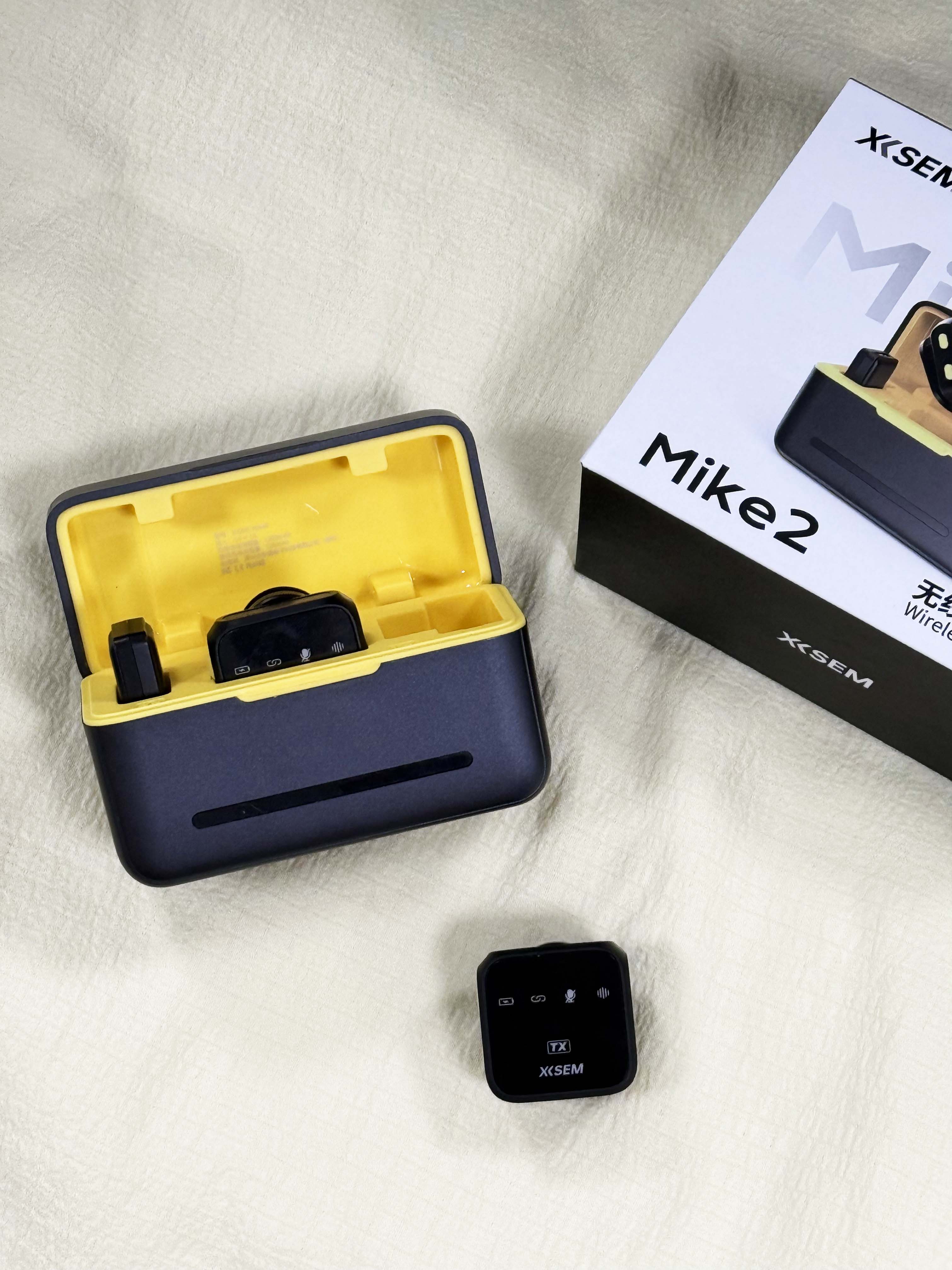 西圣mike2领夹麦用了快两个月每天拍vlog和录网课都靠它