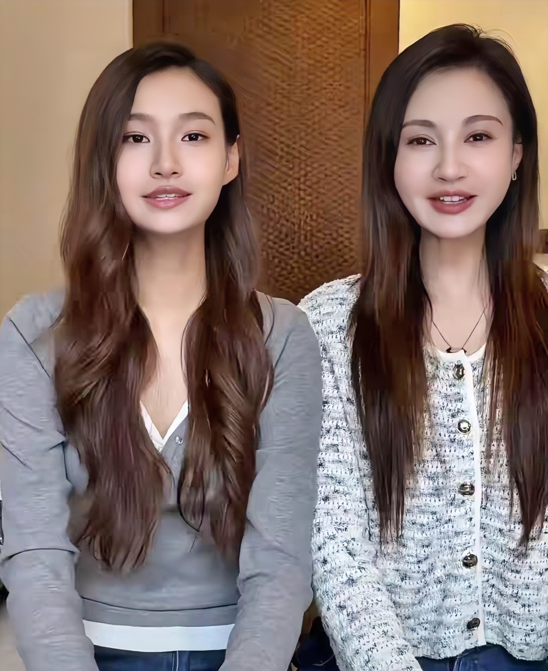 杨雪母女同框被杨雪的女儿惊艳到了也太美了杨雪已经够美了没想到