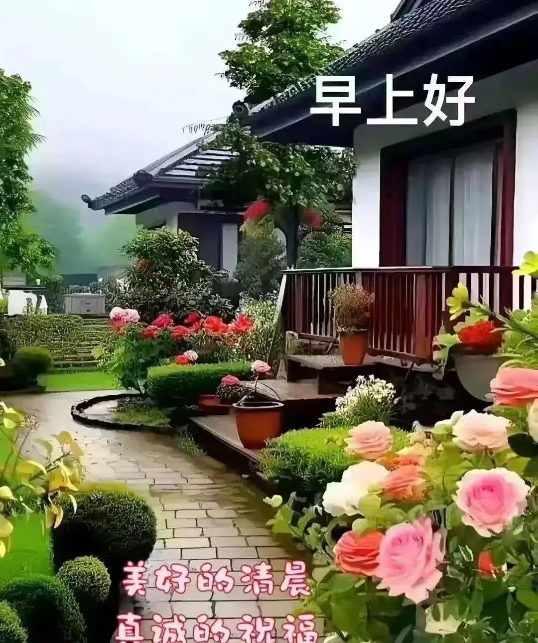 最近看到一些群里天天早上好,晚上好,还配上祝福图片,感觉有点意思