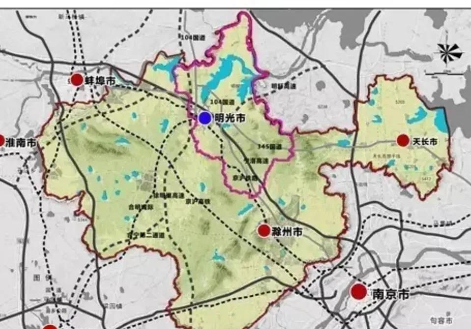 最近,我从自然资源部的消息中了解到,安徽省的g345明光段一级公路