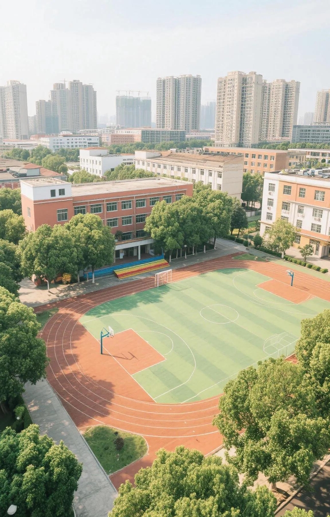 我初一时年轻的语文老师温文尔雅,平易近人,跟学生能打成一片