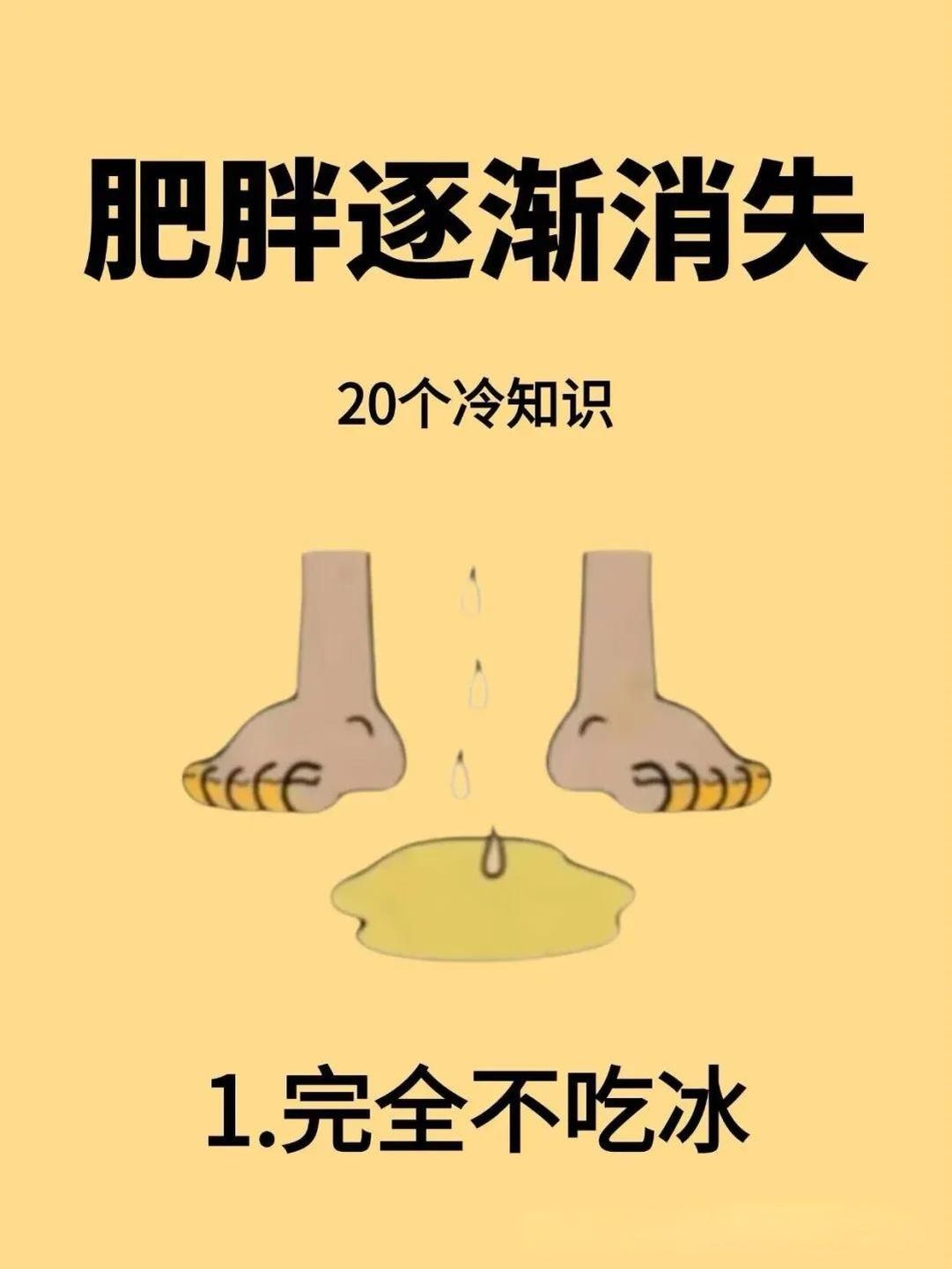 你不知道得减淝冷知识成功甩掉肉肉