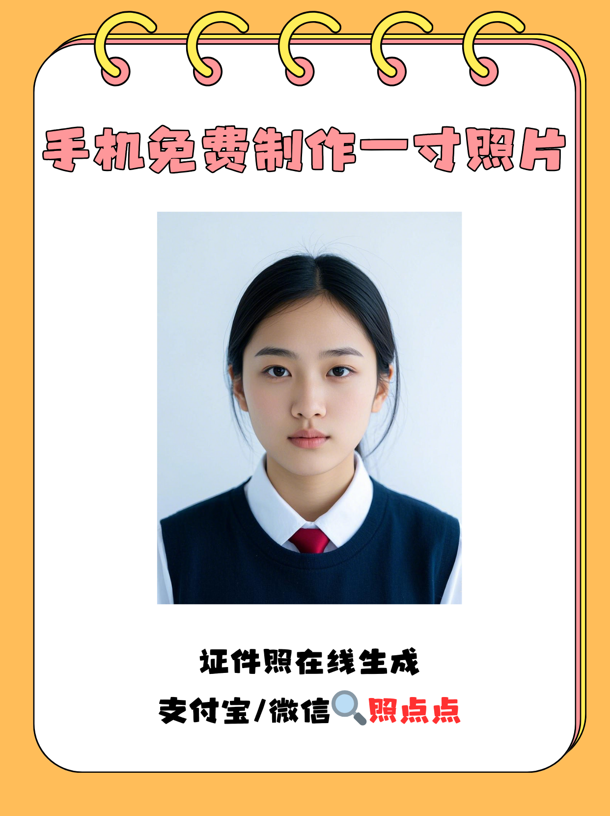 手机免费制作一寸照片,3分钟搞定超方便!