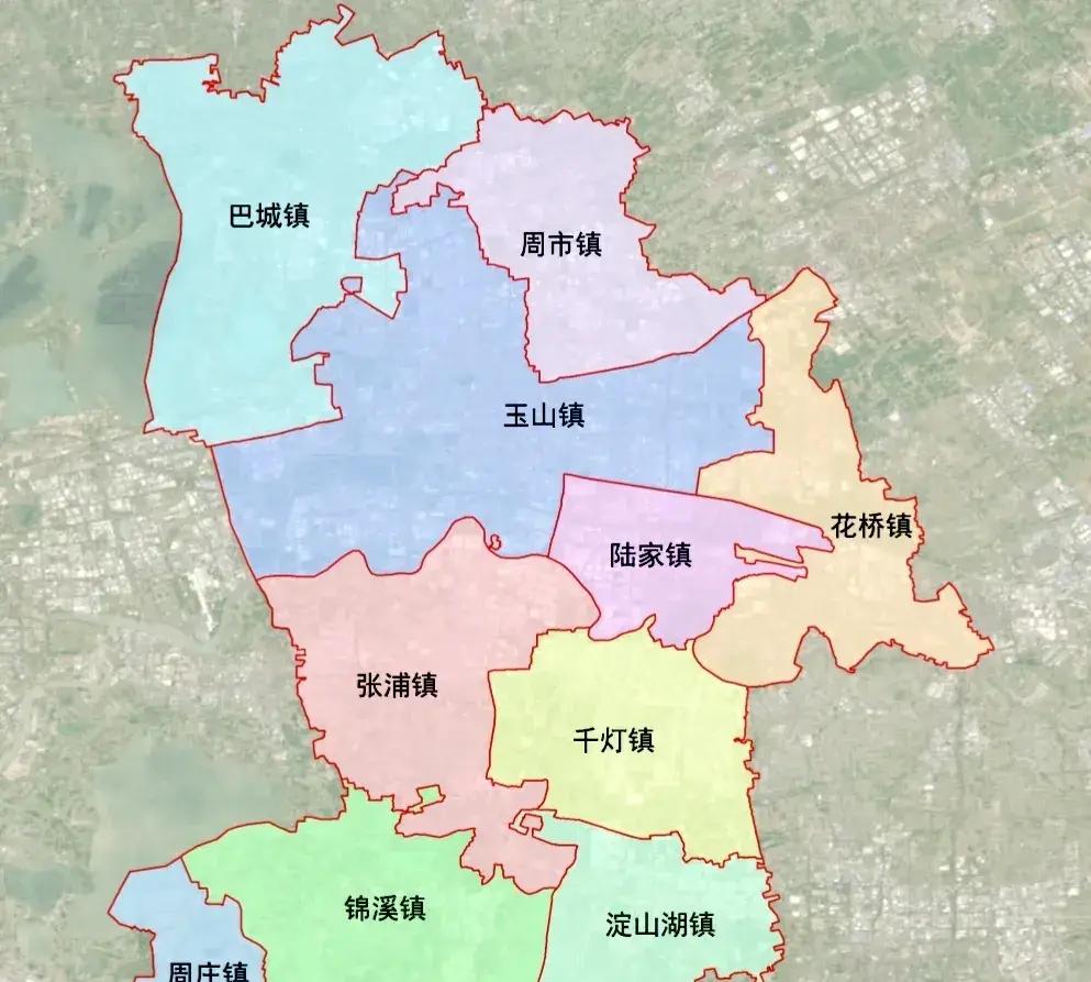 玉山镇,张浦镇早就已经发展成为主城区核心板块了,目前依然顶着镇的