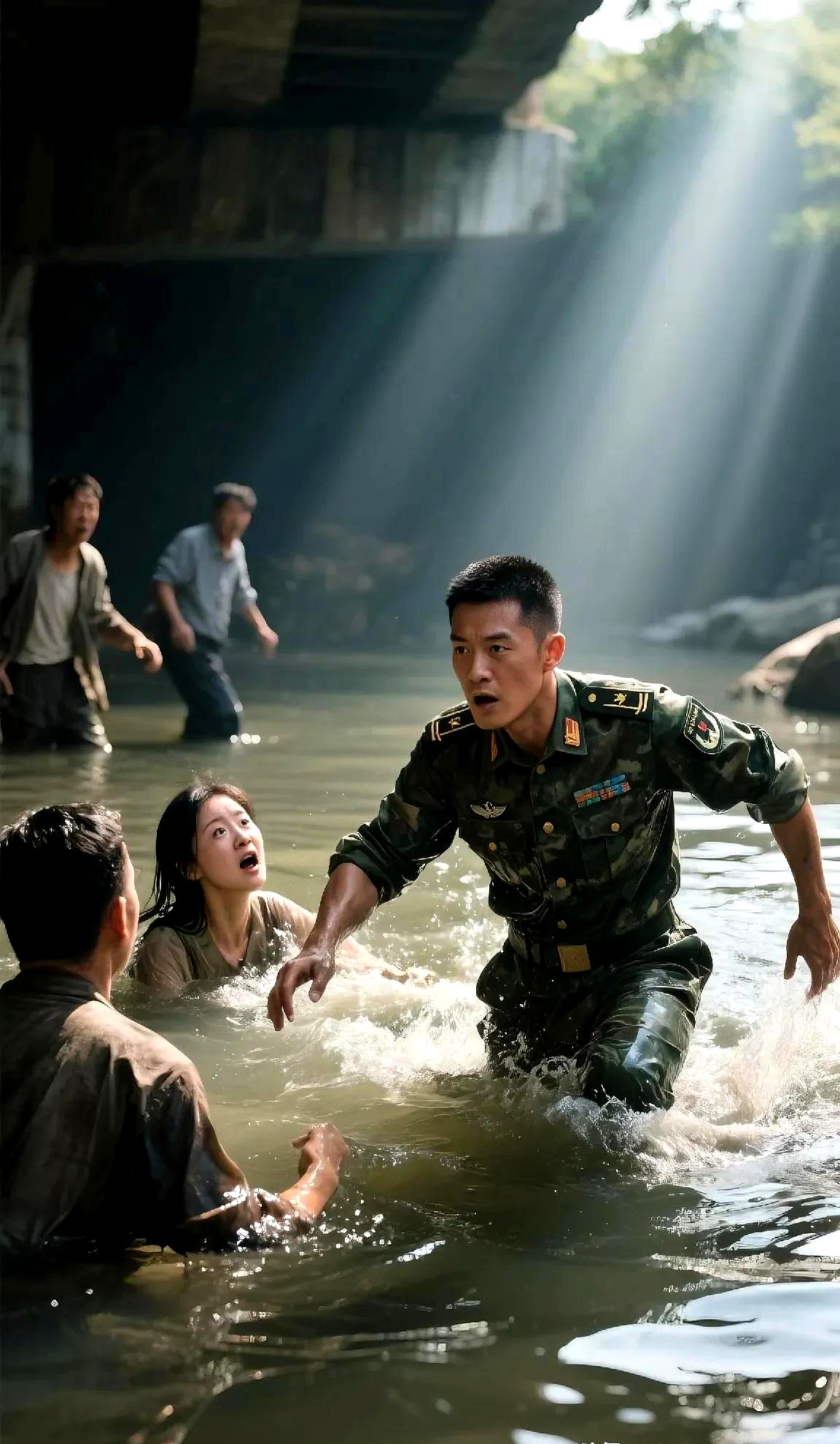 有路人看到这一幕,立刻打了119和110报警