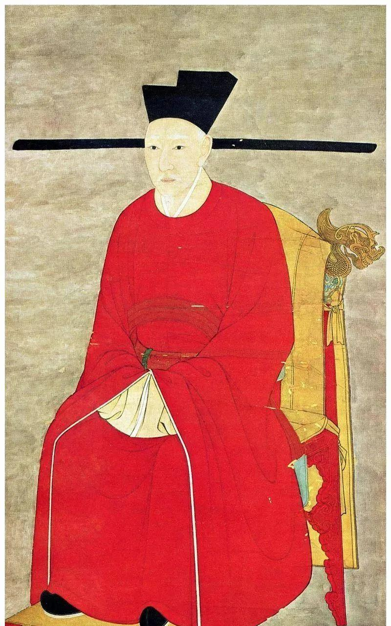 宫女正在帮宋光宗洗澡,宫女的手小小的,雪白柔嫩