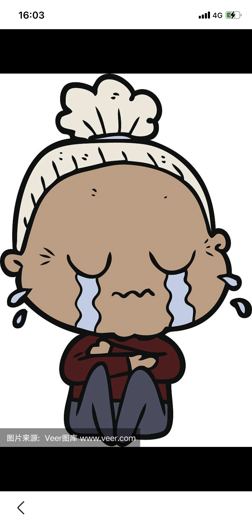 了医院,没法去帮忙接送孙女,结果呢,那束花也没了,这誓盖 伤心简笔画