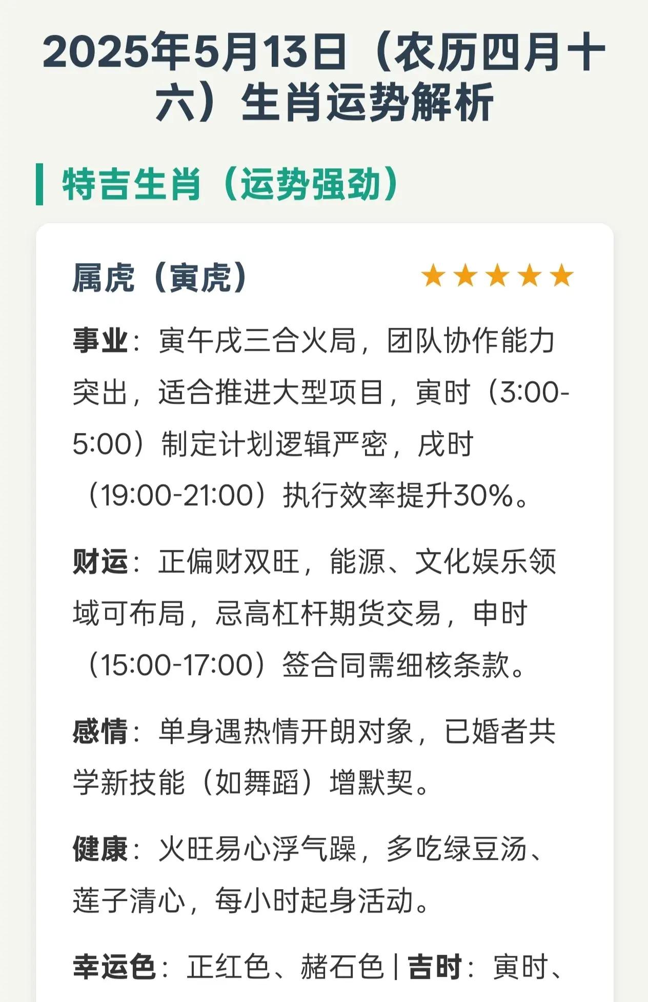 生肖农历四月运势(农历4月运势)