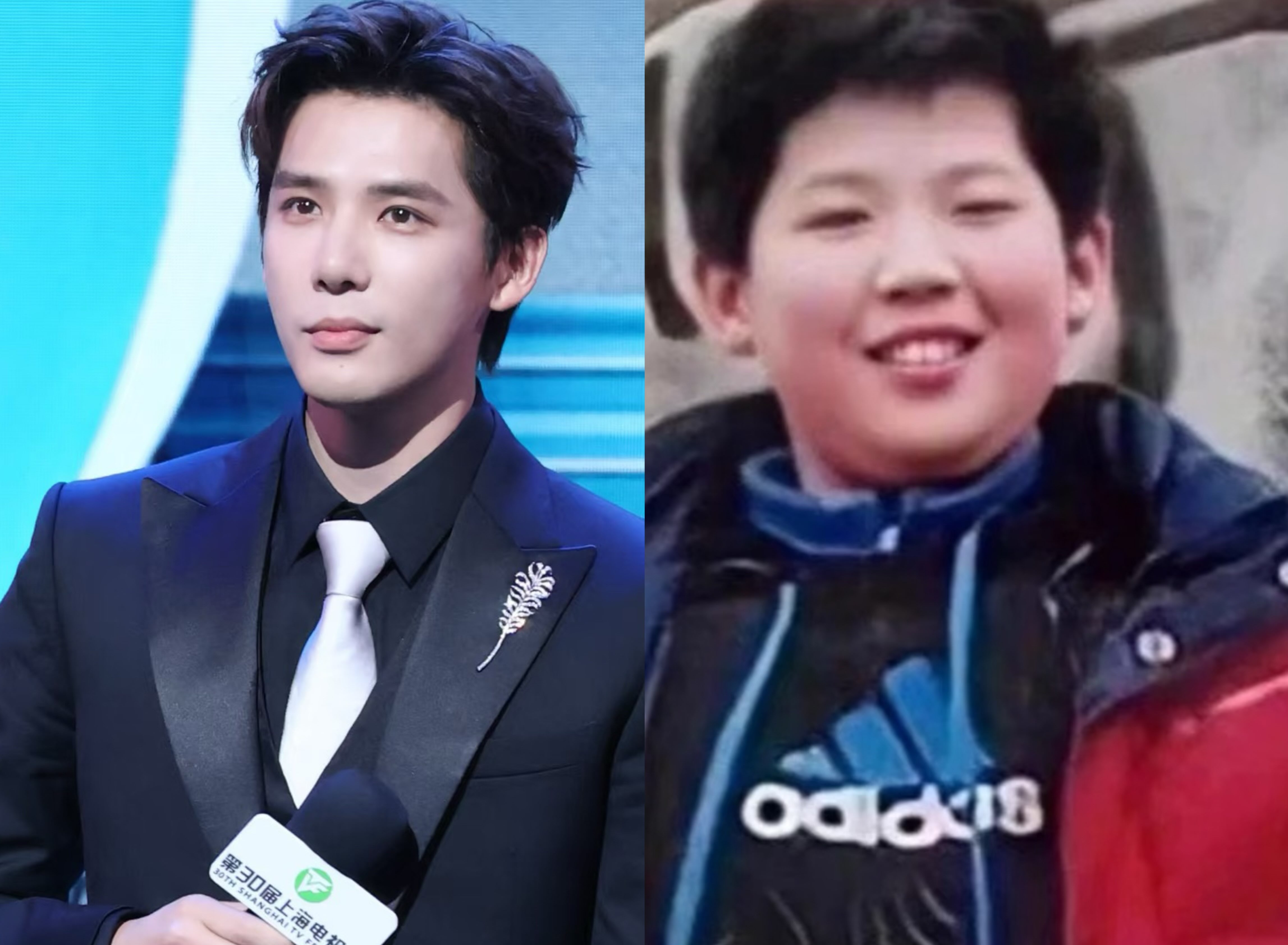 无意刷到一张王安宇小时候的照片,突然相信了,为什么总会有人说,每一