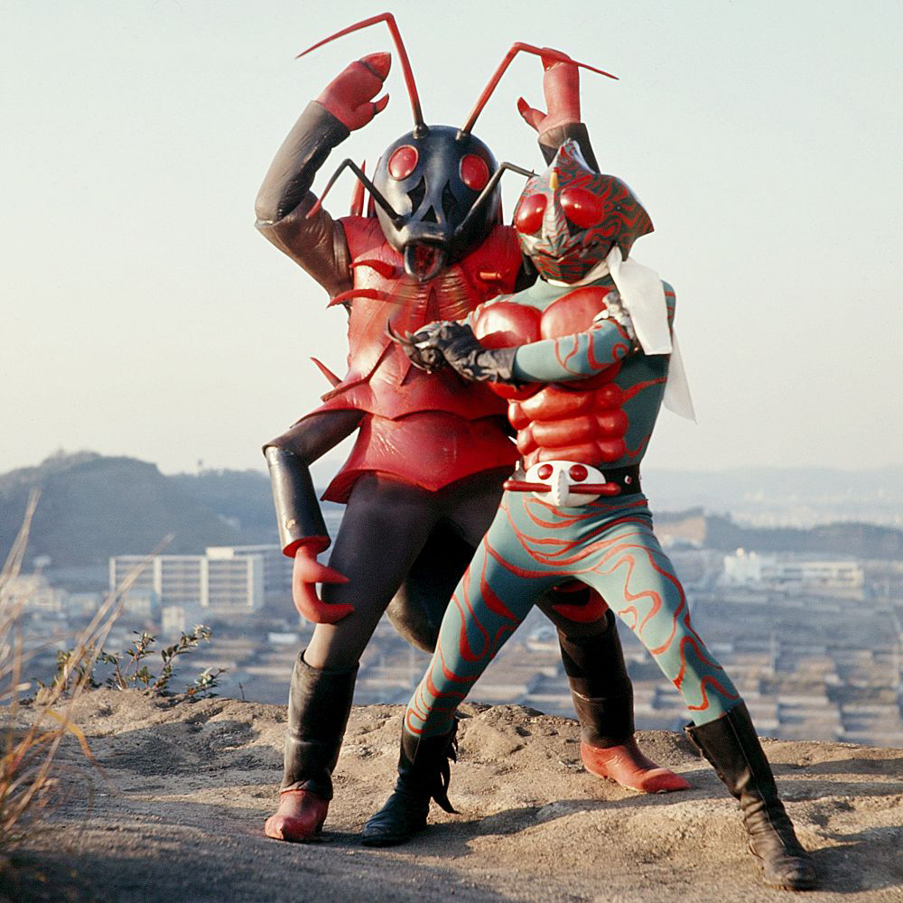 假面骑士亚马逊# :蚂蚁兽人写真 其外形融合刺蚁特