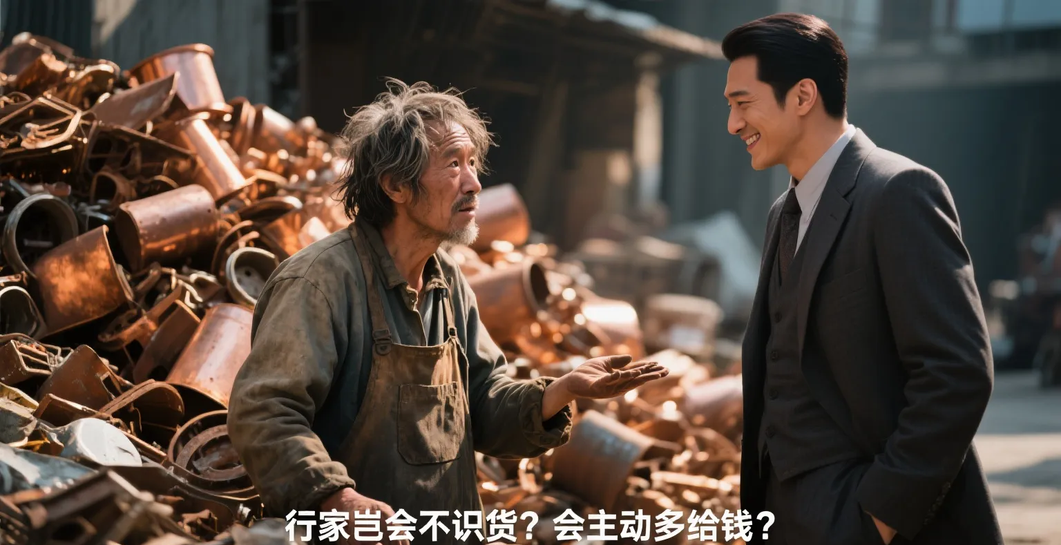 交易时,卖家起疑:行家岂会不识货?会主动多给钱?