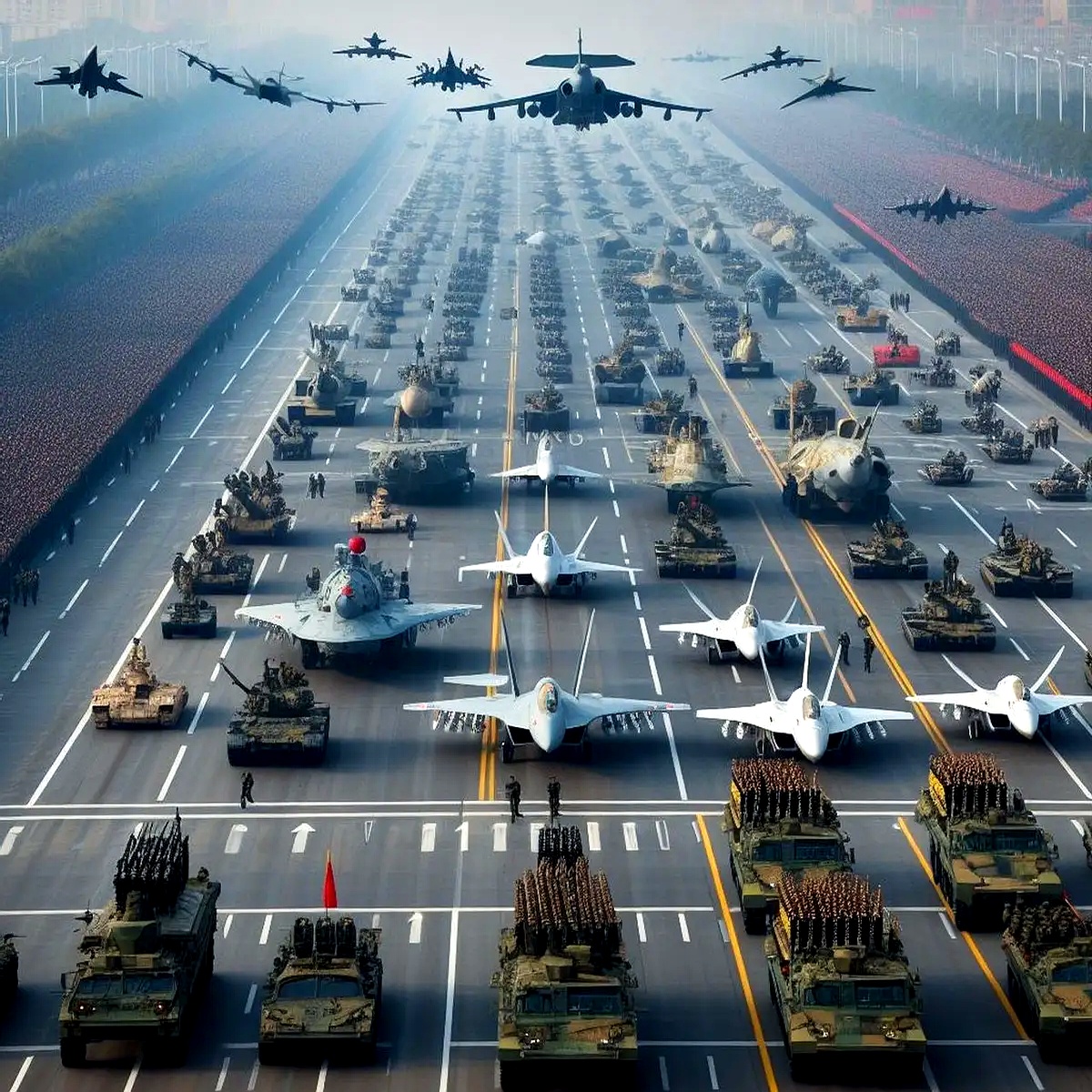 但一旦真正开战,大家才惊觉中国早已在军事现代化方面遥遥领先