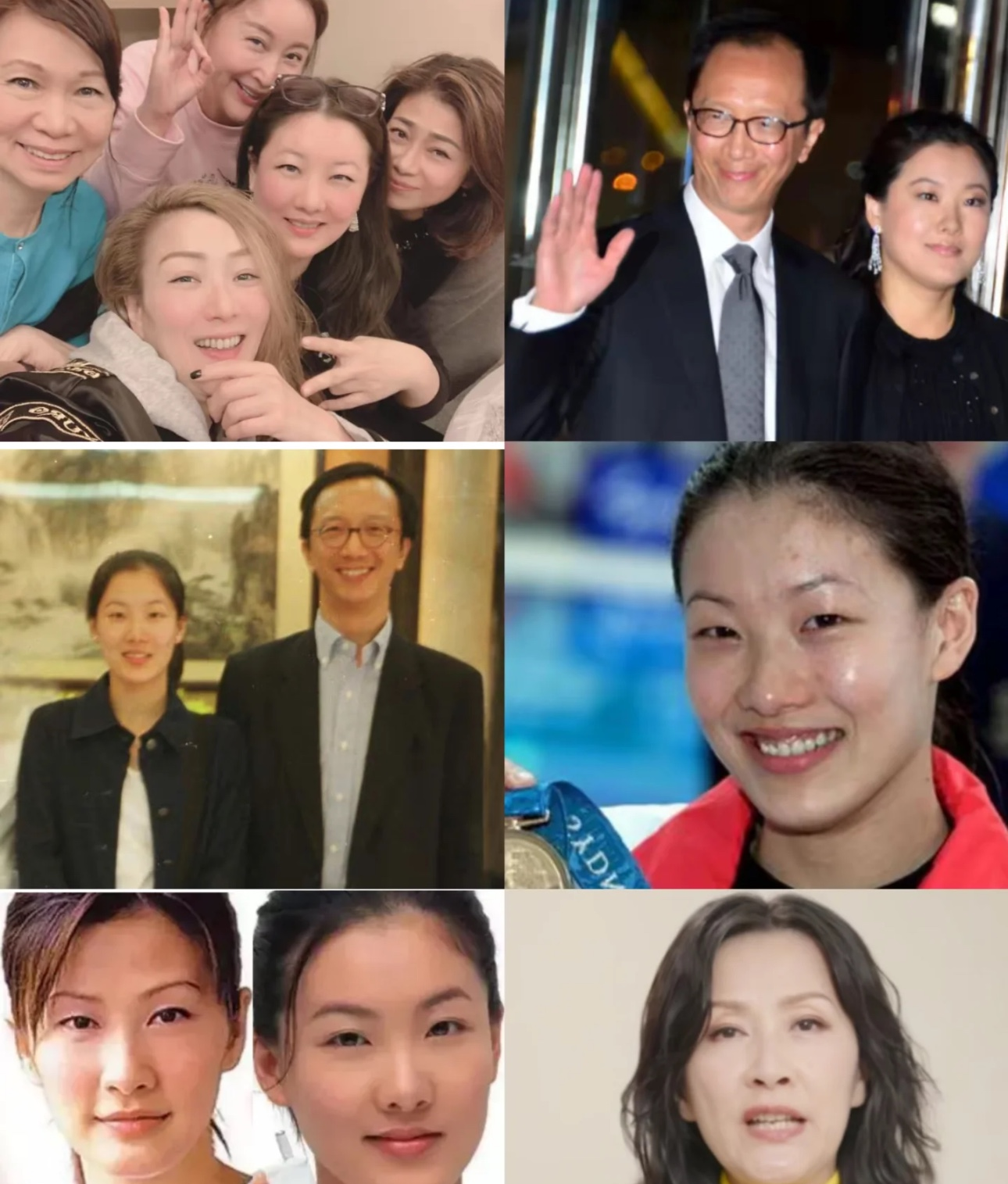 年轻时说伏明霞像陈慧珊替身,上了年纪的面相才真正看出命运的差距,相