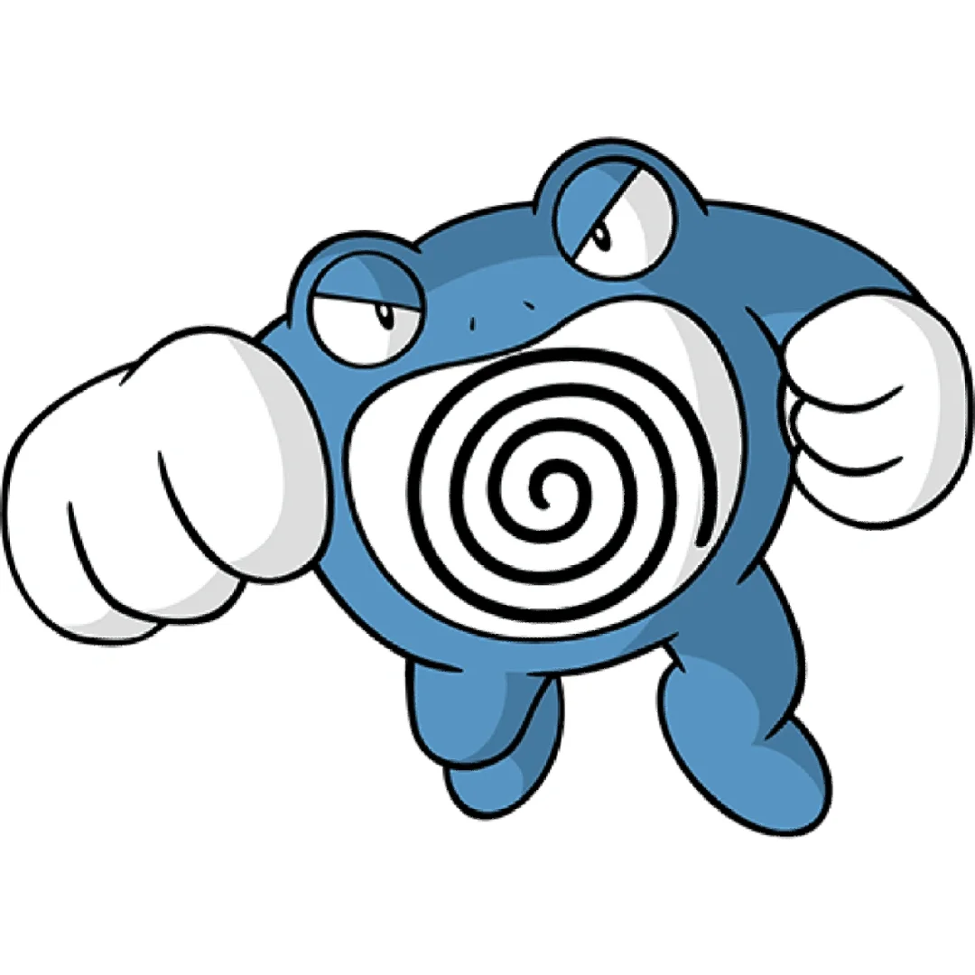 宝可梦图鉴0062:蚊香泳士 0062:蚊香泳士