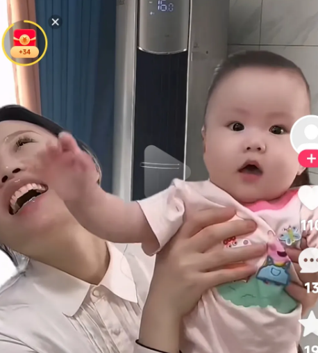 草帽姐的孙子,这小家伙的模样