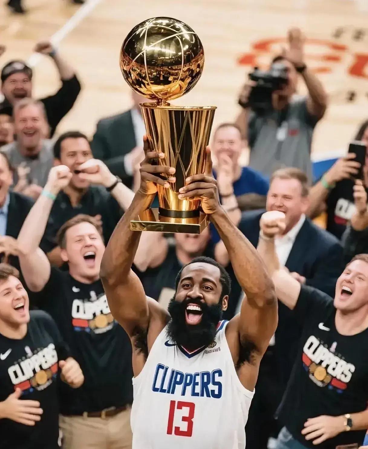 如果哈登在快船能实现总冠军的梦想,历史地位会高很多