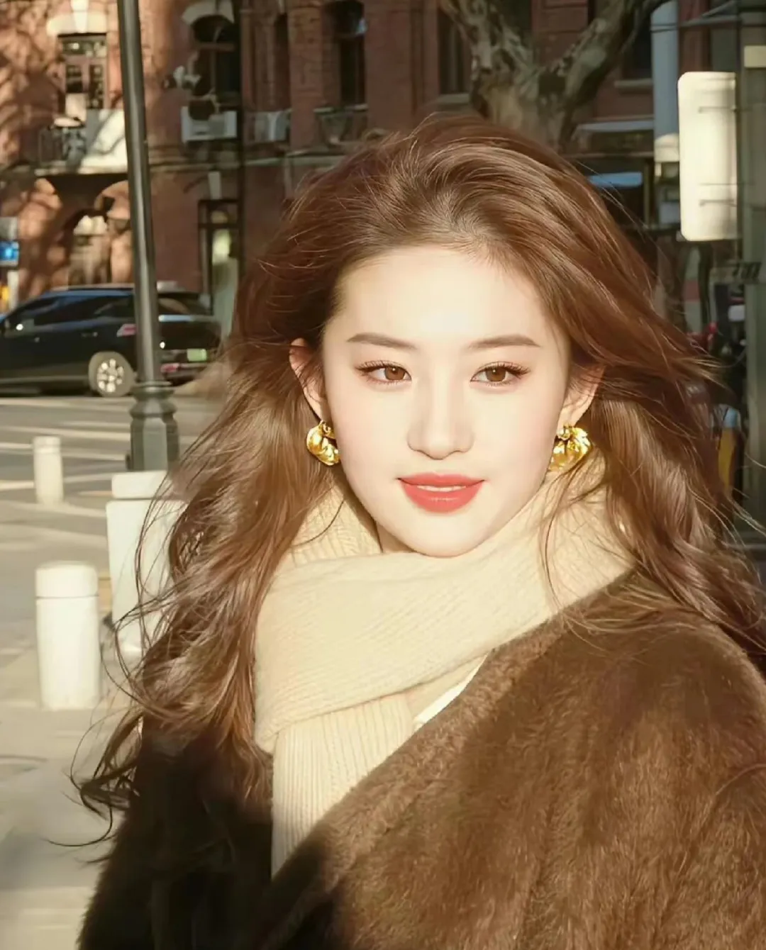 看到刘亦菲最新写真的时候,我整个人都呆住了