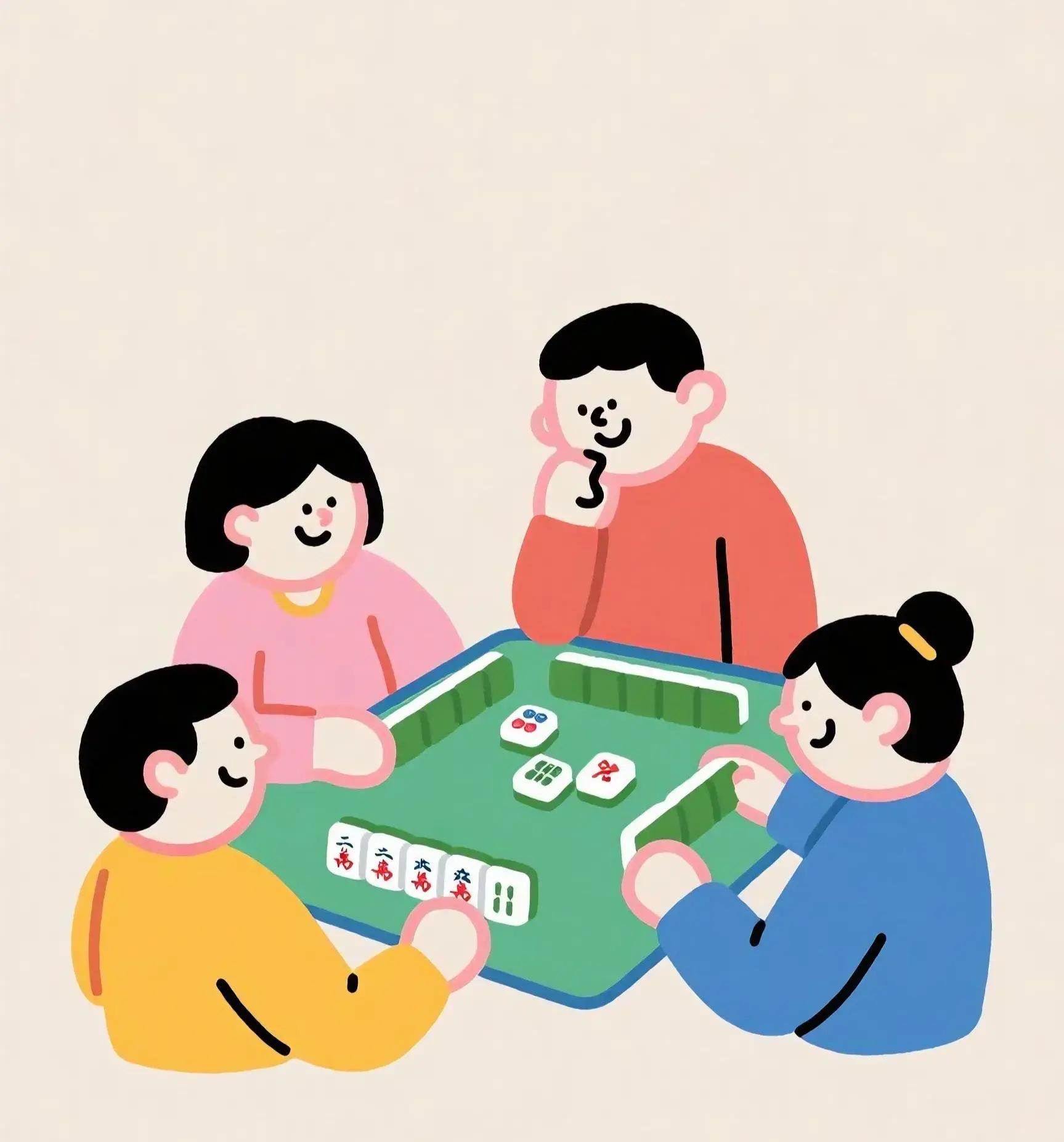 发现了没,打麻将的人千万不要老是去数抽屉里的钱