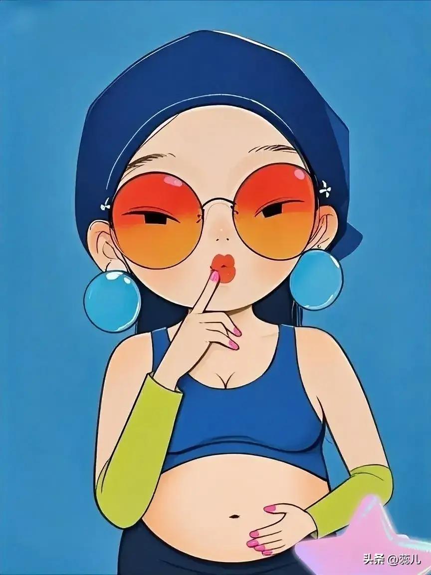 " 我直接回她:"谁说生孩子就一定得胖?