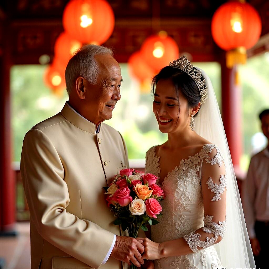 一位六十多岁的老人,非常富有,娶了一位年轻的妻子,沉迷于享乐和放纵