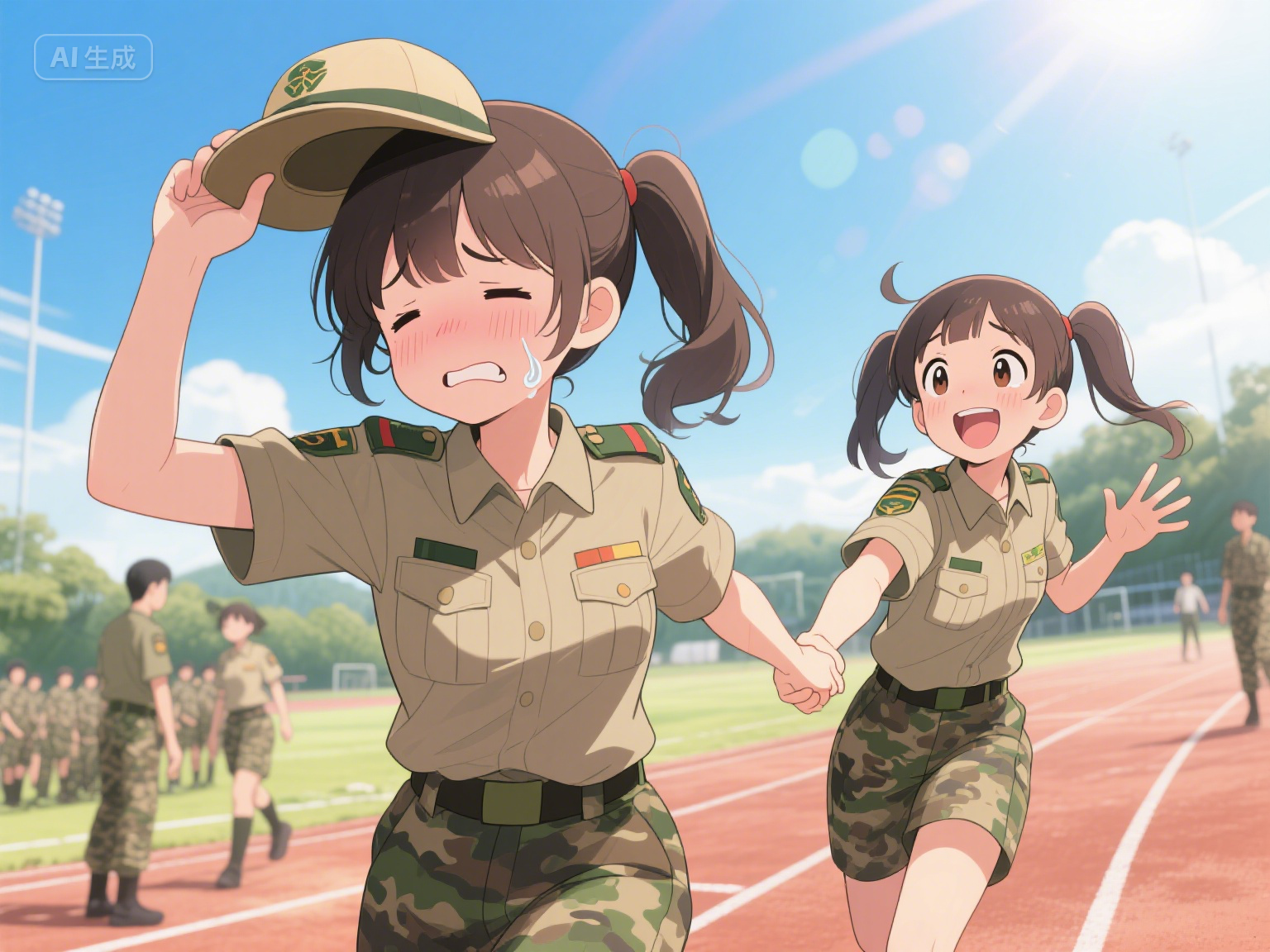 开学军训,我阳光过敏,她却逢人就说身体应该多晒太阳