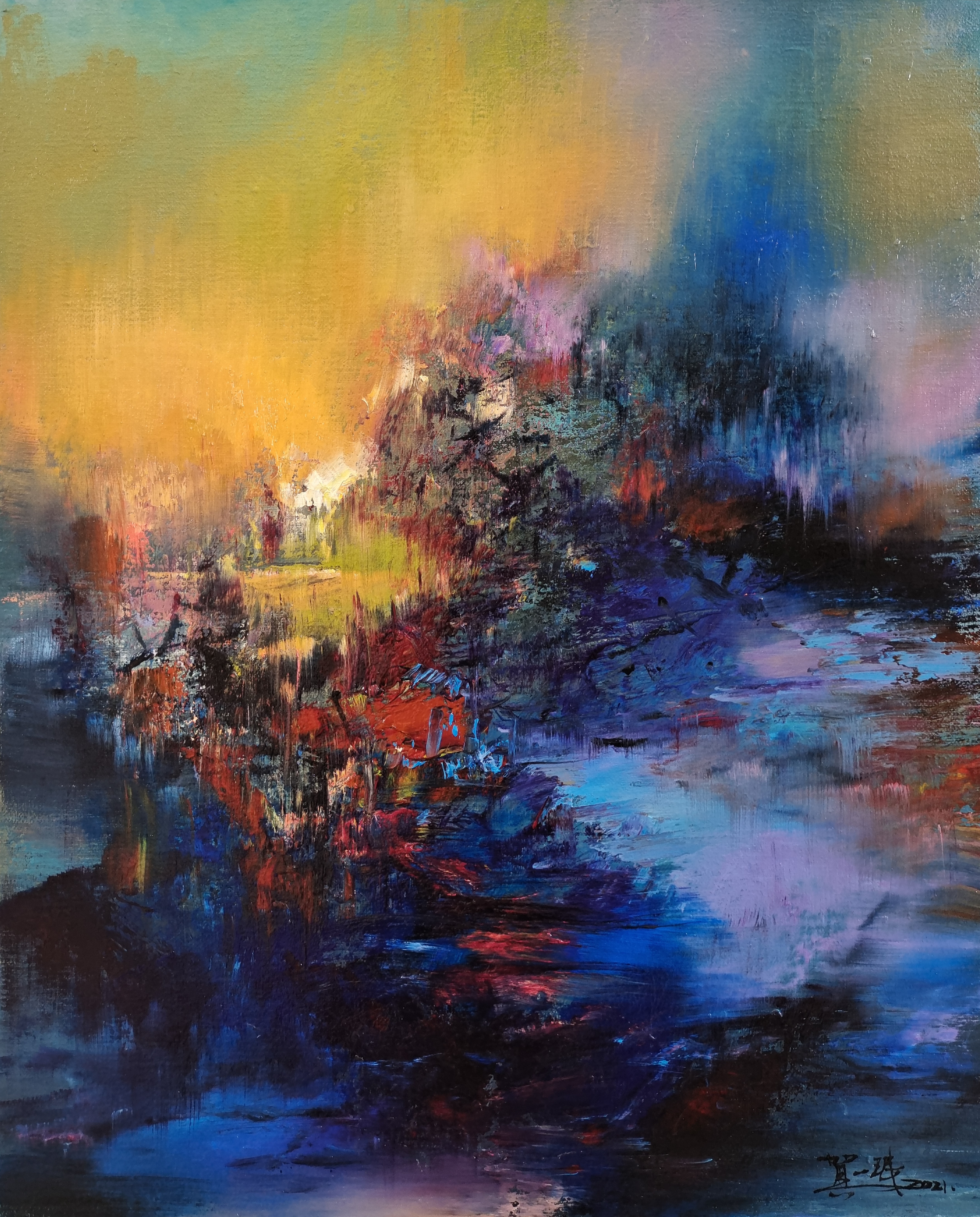 从艺术史的发展脉络来看,贺一珉的创作延续着革新者的轨迹