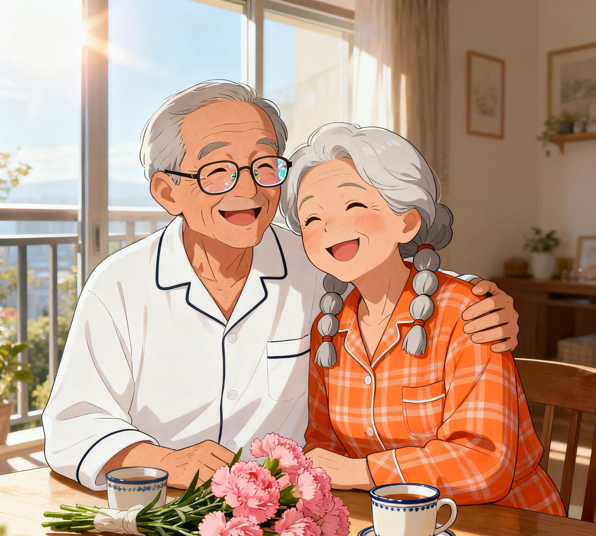 而那些平时偶尔吵架拌嘴的夫妻.看似吵吵闹闹,往往更恩爱