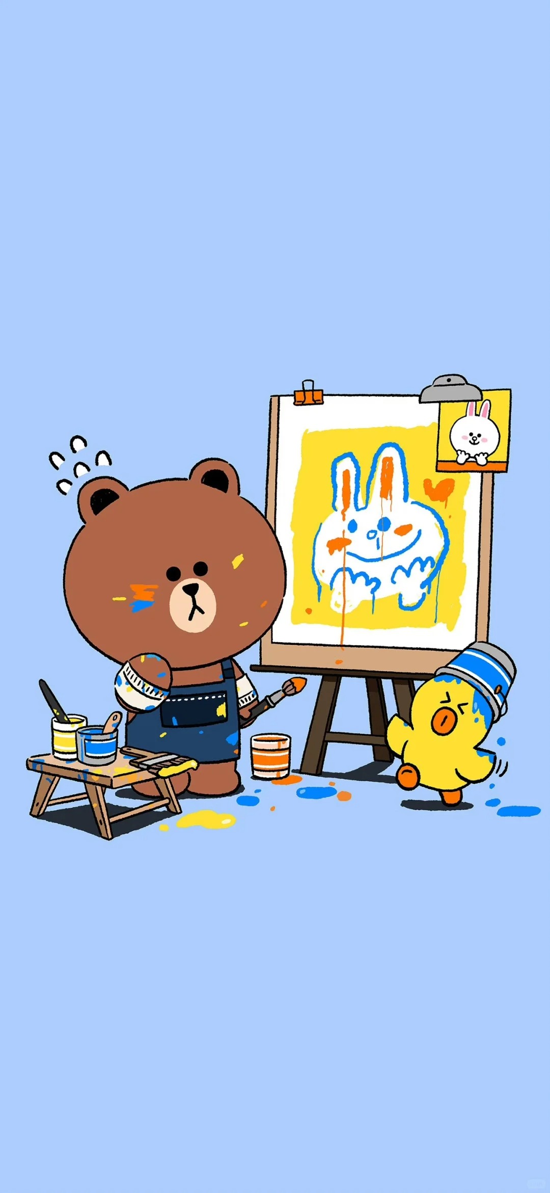 布朗熊就像生活里的小