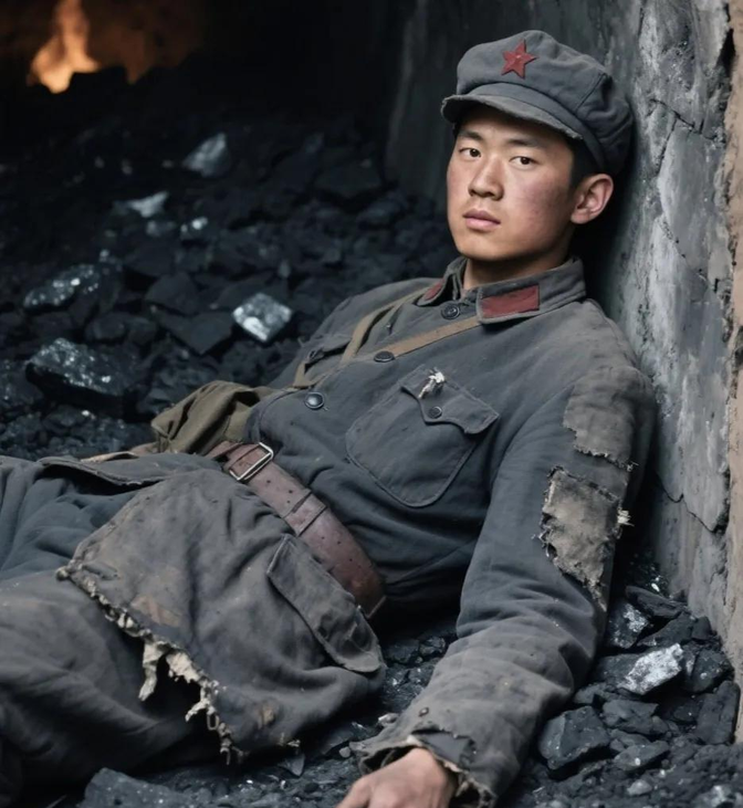 1937年,西路军副营长杜万荣与三名战友被活埋在炸塌的煤窑里