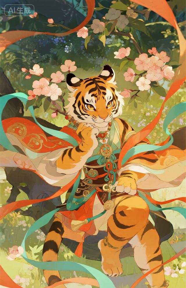 属虎女,天生就带着一股不容忽视的气场,她们像山林