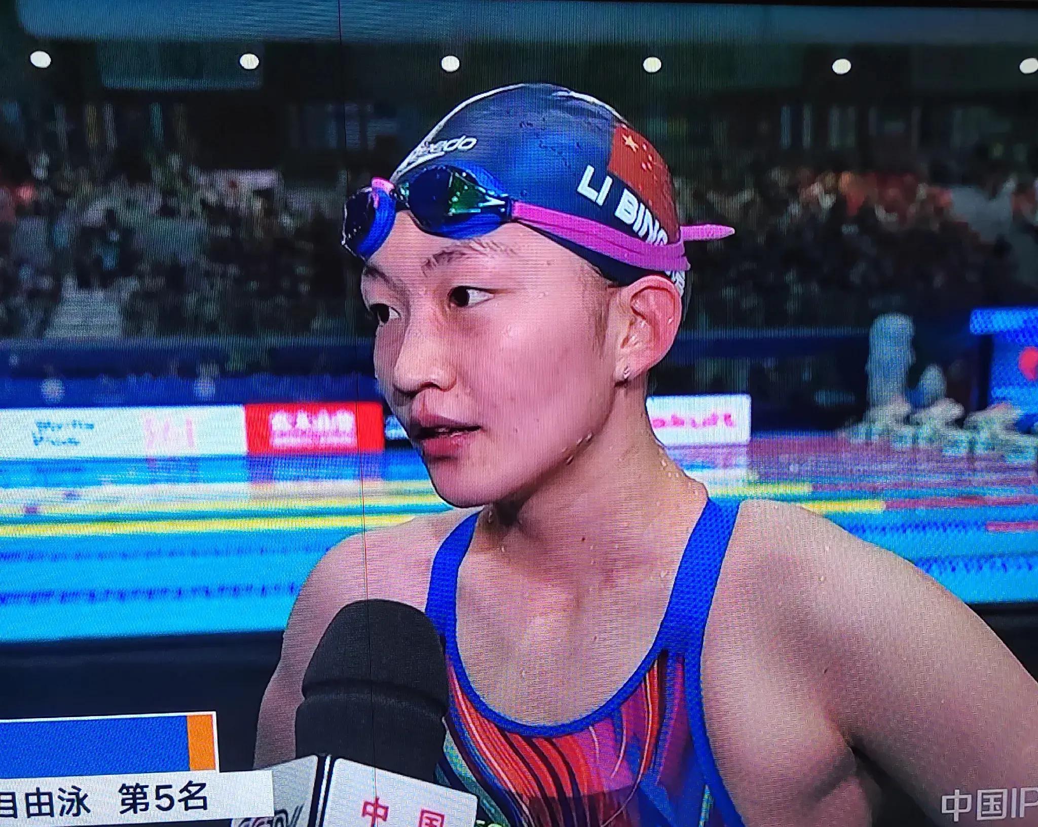 没有一名中国运动员登上领奖台,这也是游泳比赛开赛以来头一次出现零