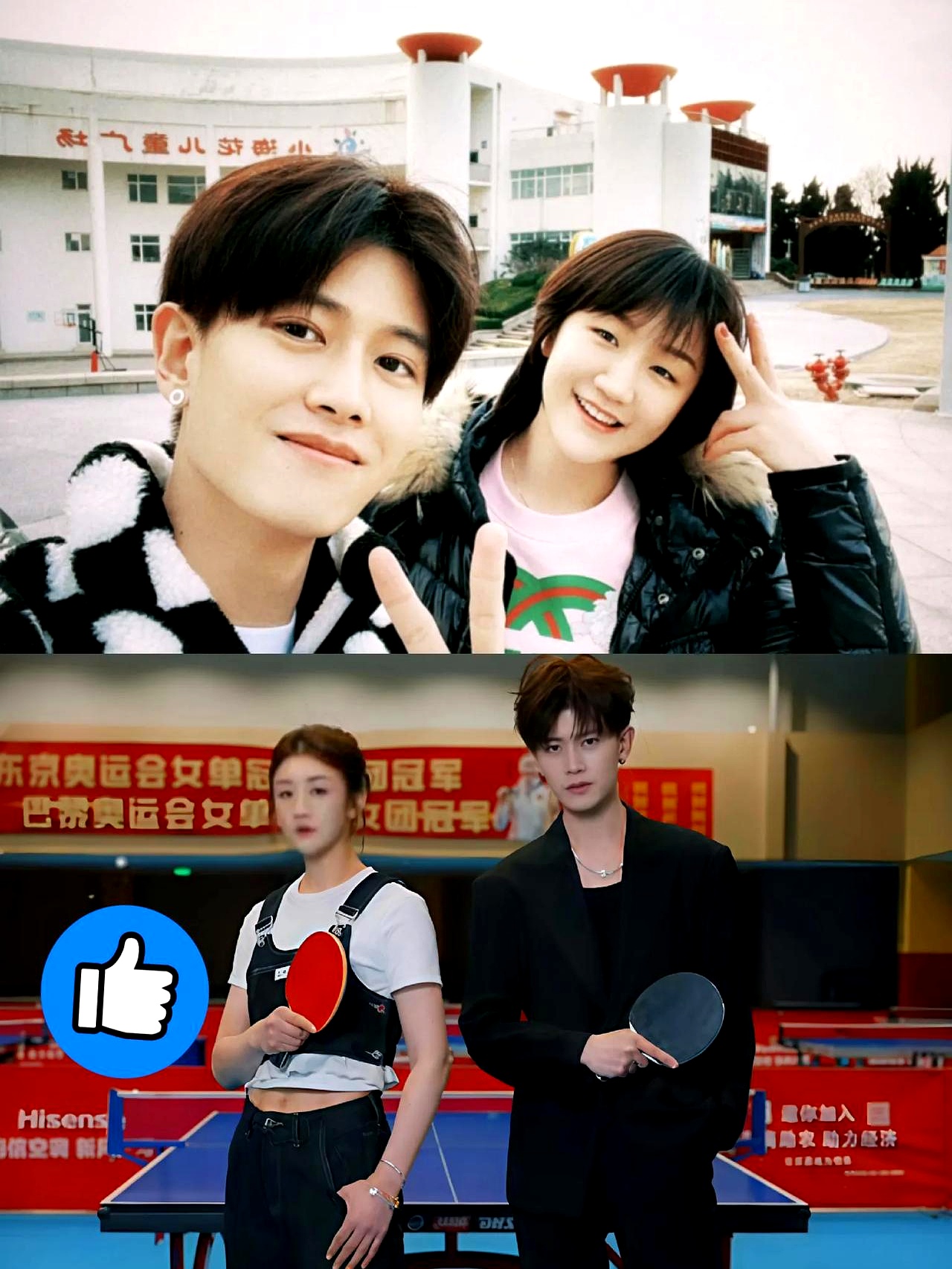 任嘉伦与陈梦:从乒乓球台到人生舞台的隐秘轨迹 乒乓球拍撞击的清脆