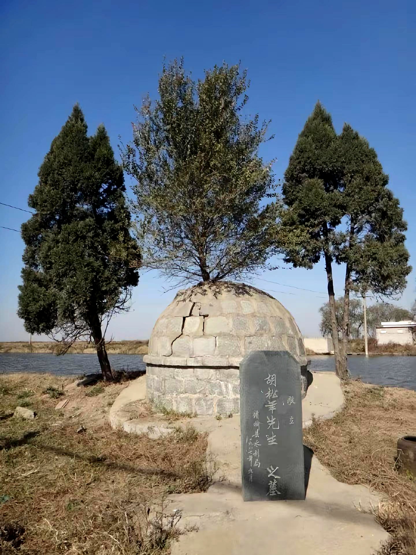赣榆境内还存有一座胡松年墓和诸位说一下这个不是宋参知政事胡松年