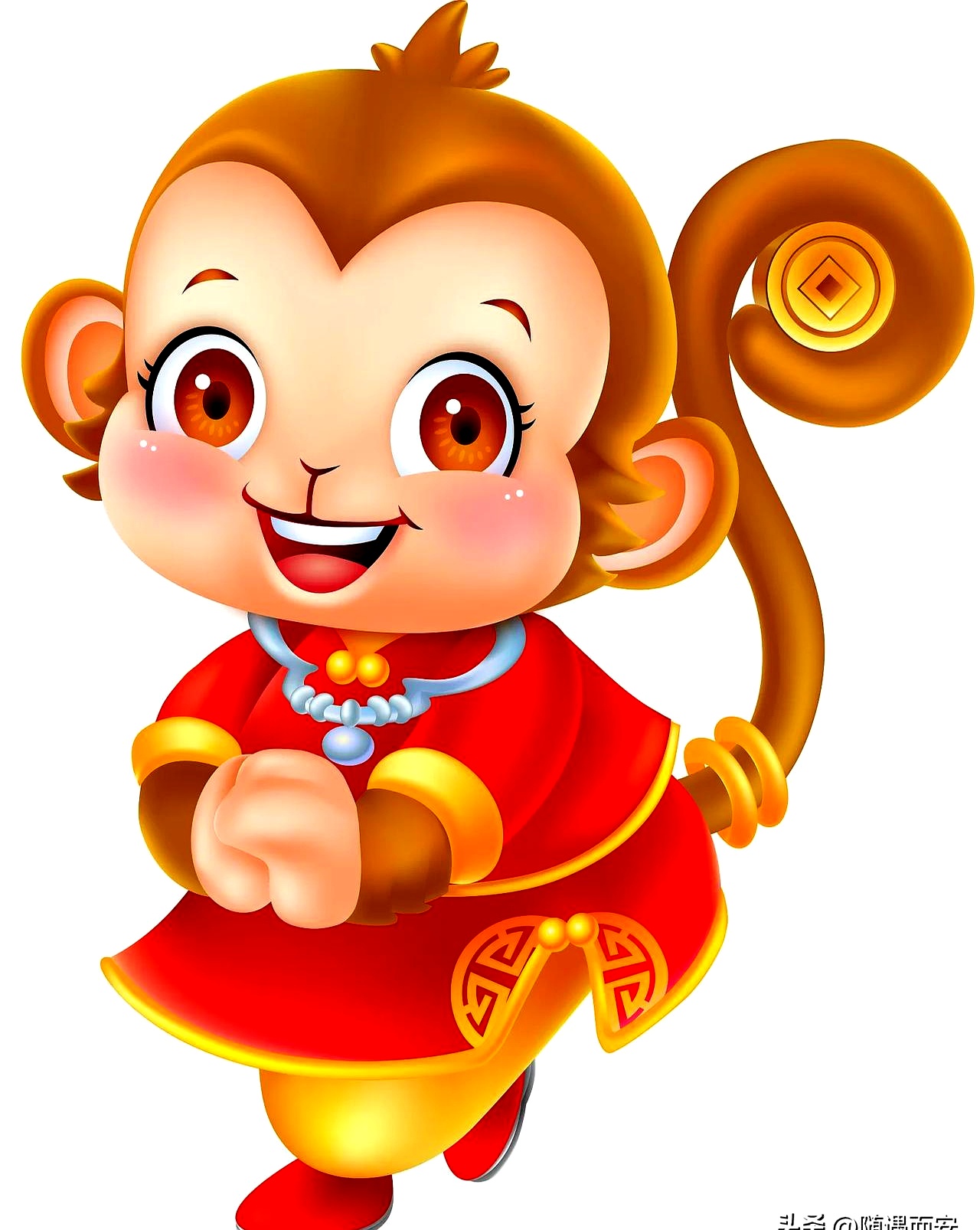 我自己也上网瞅了瞅,说68年出生的猴子属土,农历戊申年,天干戊属土