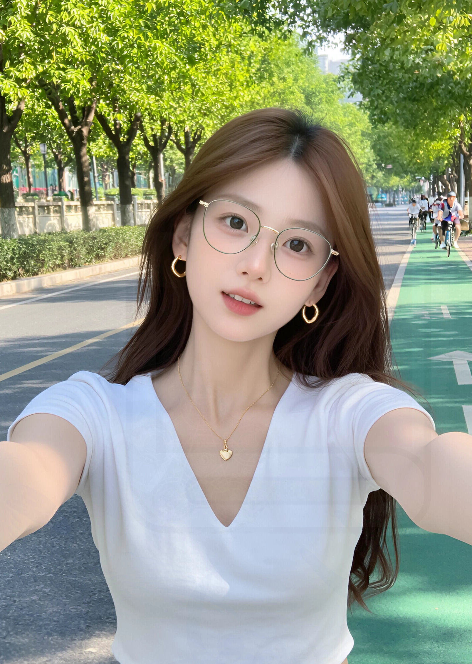 谁说戴眼镜的女孩不好看,,眼镜妹妹最可爱