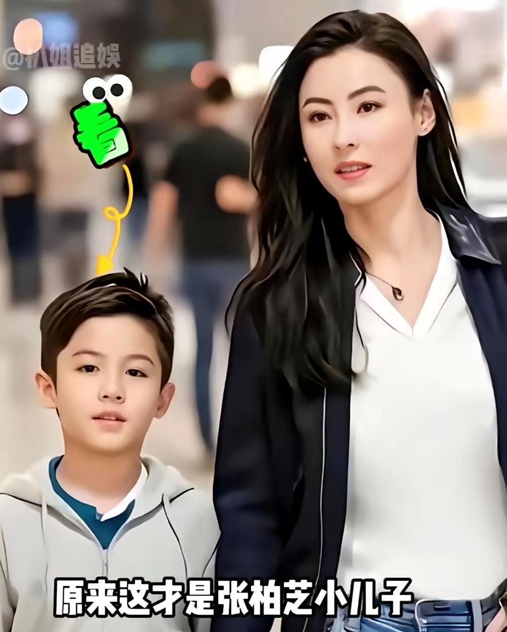 主持人曾问张柏芝:三个儿子中哪个最让她感到温馨?