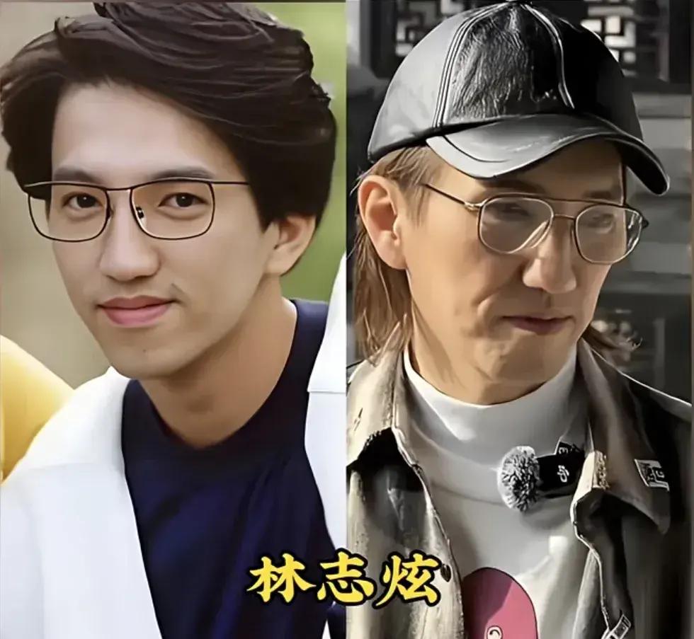 年轻时候的林志炫.年轻时候的张智霖.年轻时候的钱小豪