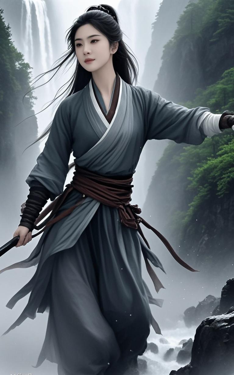 青衫上路的人一把剑,一颗不肯停下的心 他穿着一身青衫,背行囊就走,不